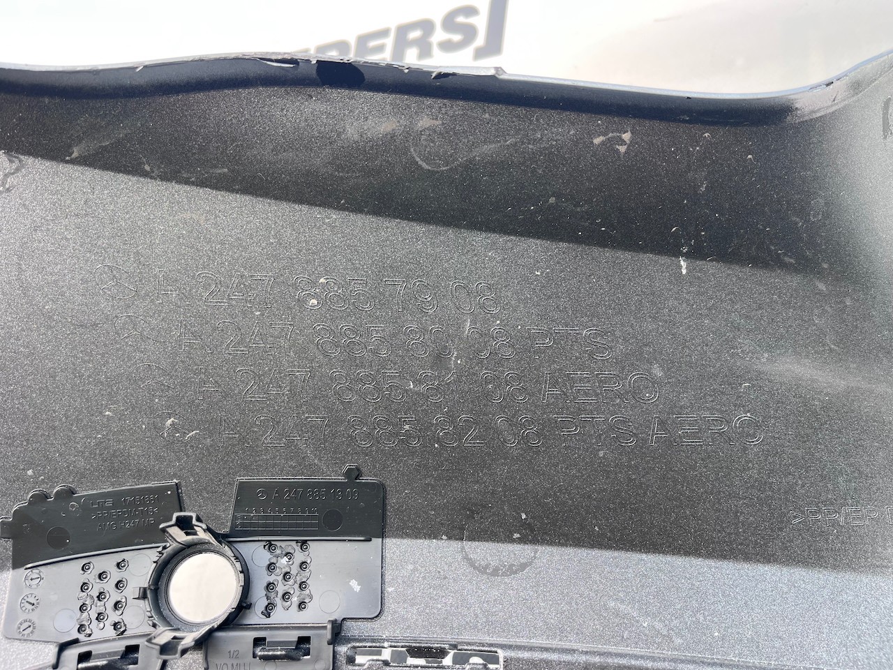 Mercedes Gla Amg Sport A247 Lift 2023-2026 Front Bumper 6 Pdc Genuine [e378]