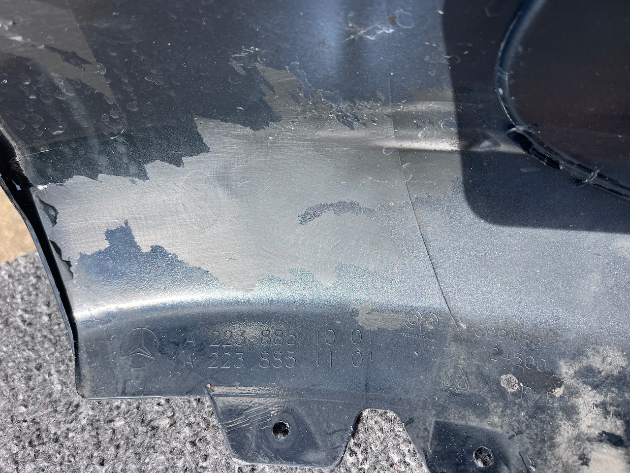 Mercedes S Class Amg A223 Saloon 2020-2024 Front Bumper 6 Pdc Genuine [e380]