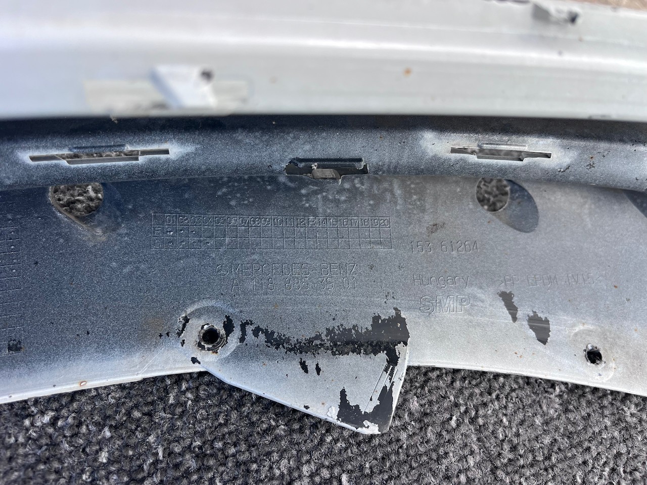 Mercedes Cla Amg Line A118 Shooting Brake 2019-2023 Front Bumper  Genuine [e388]