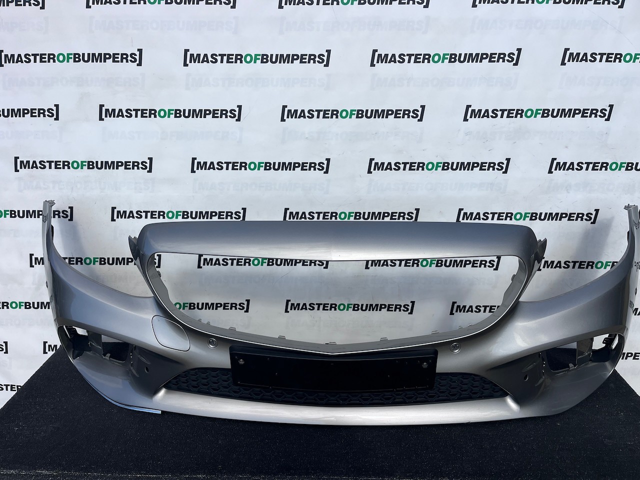 Mercedes C Class Amg Line A205 Lift 2019-2022 Front Bumper 6 Pdc Genuine [e463]