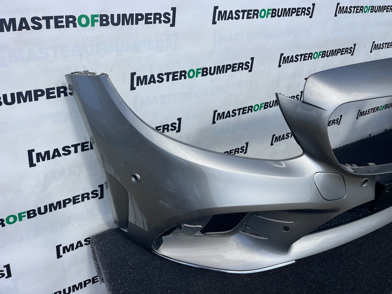 Mercedes C Class Amg Line A205 Lift 2019-2022 Front Bumper 6 Pdc Genuine [e463]