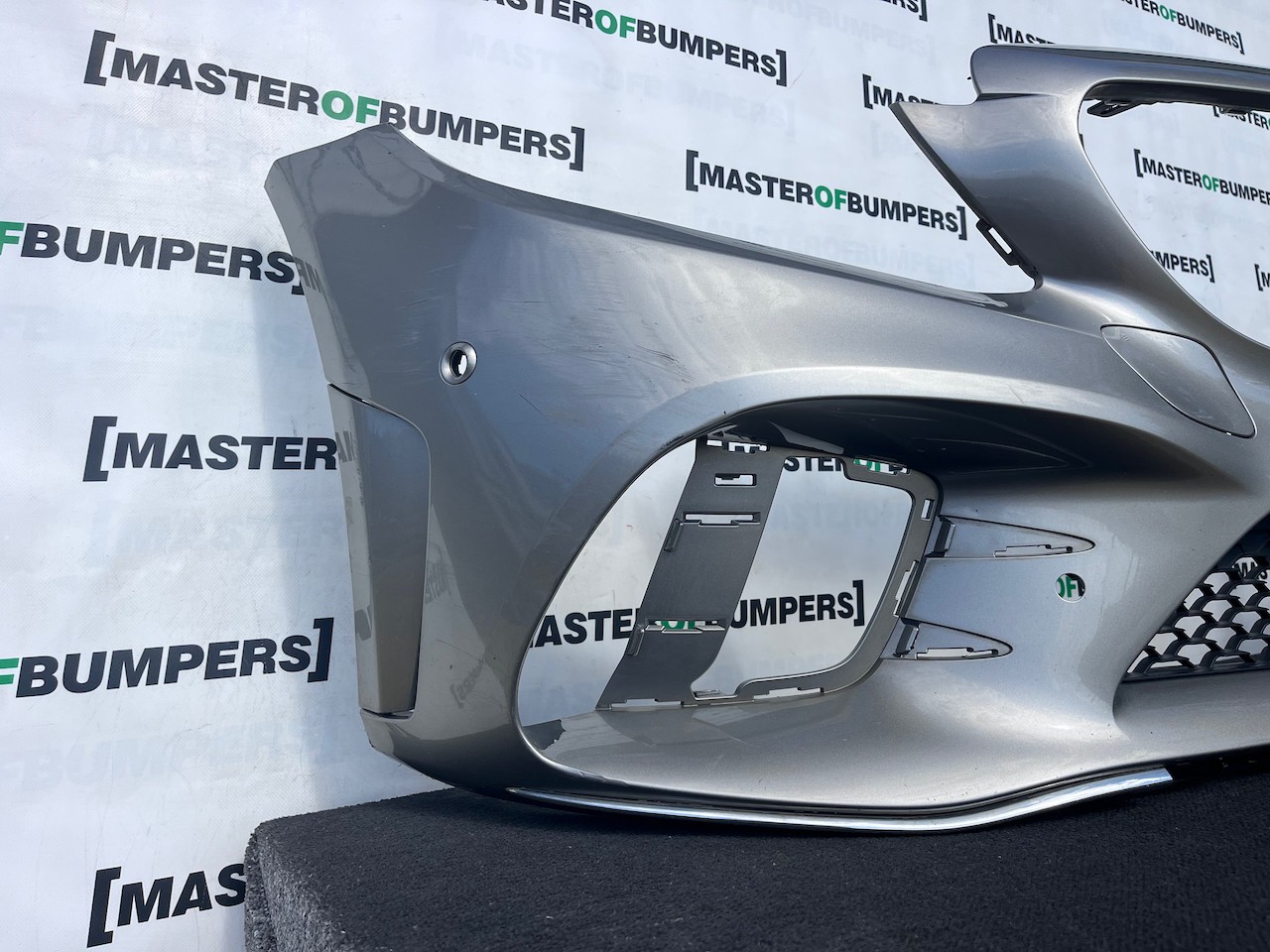 Mercedes C Class Amg Line A205 Lift 2019-2022 Front Bumper 6 Pdc Genuine [e463]