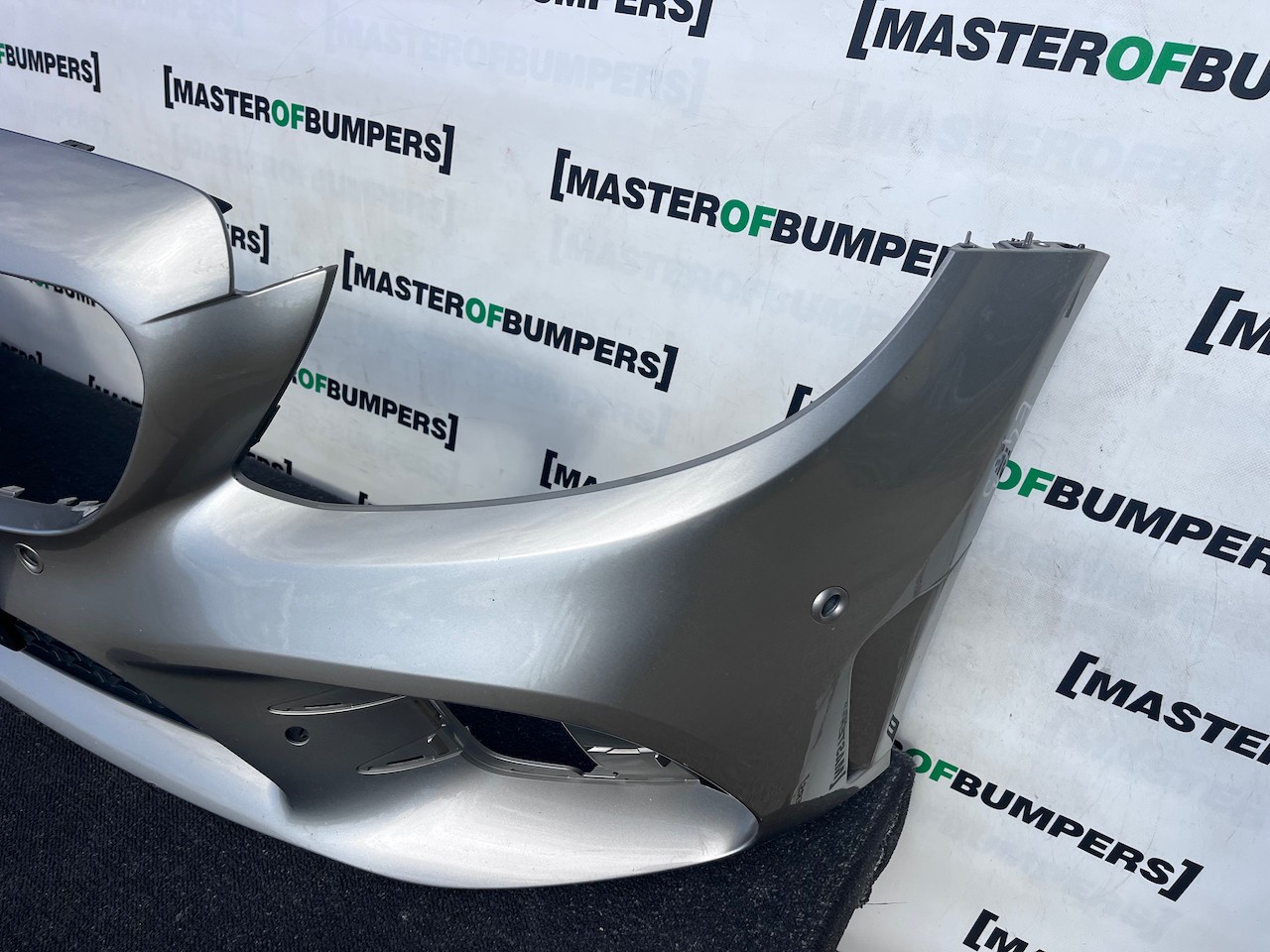 Mercedes C Class Amg Line A205 Lift 2019-2022 Front Bumper 6 Pdc Genuine [e463]