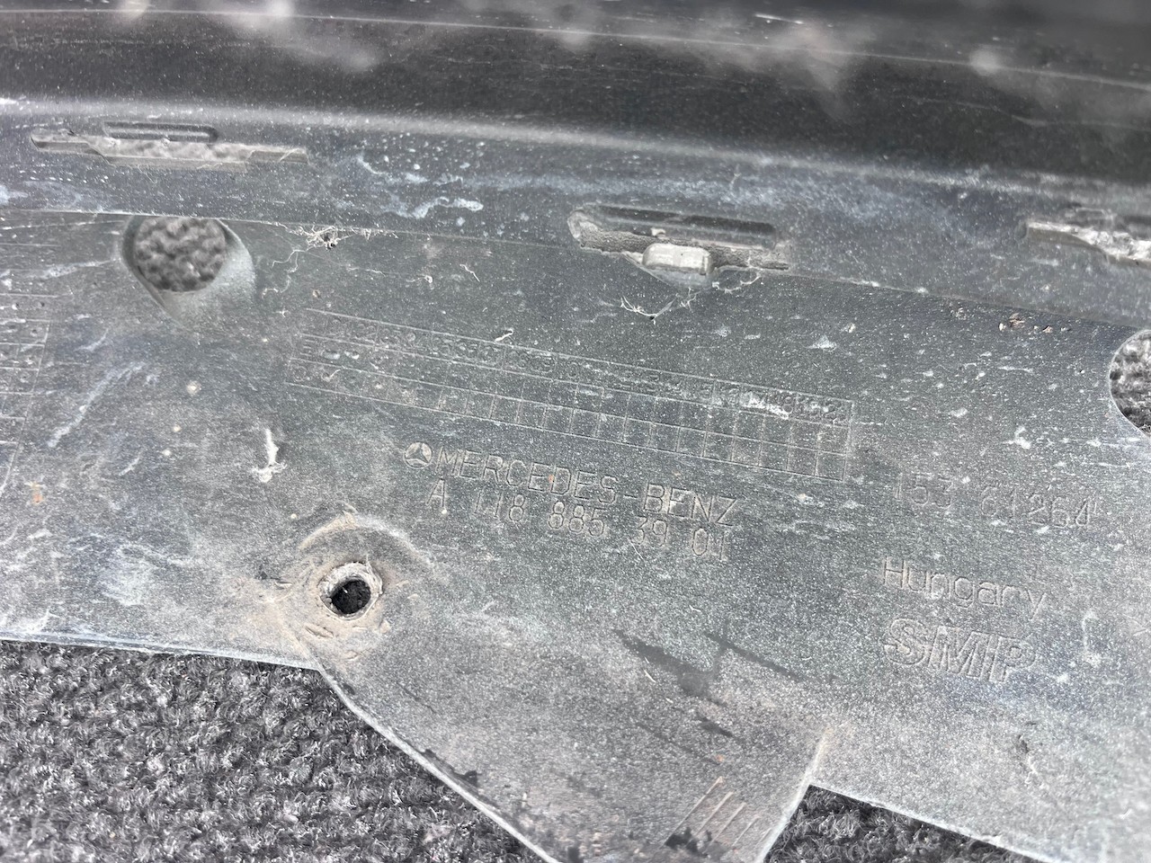 Mercedes Cla Amg Saloon Shotingbrake A118 2019-2023 Front Bumper Genuine [e474]