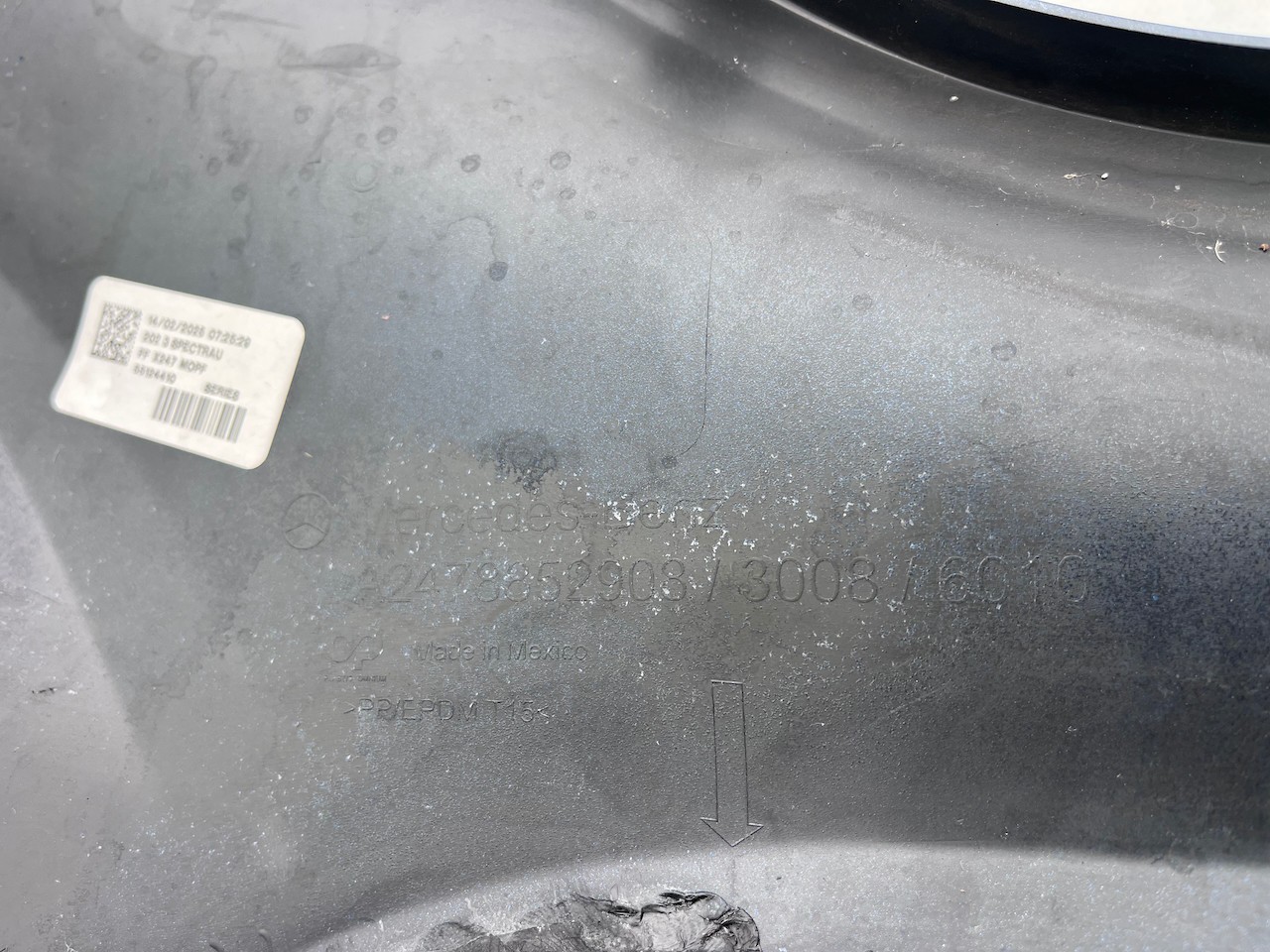 Mercedes Glb Sport 4 Matic A247 Mk1 2020-2023 Front Bumper 6 Pdc Genuine [e488]