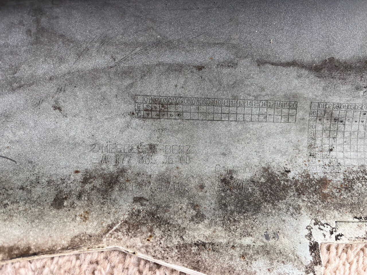 Mercedes A Class Se A177 Hatchback 2018-2022 Front Bumper 6 Pdc Genuine [e156]