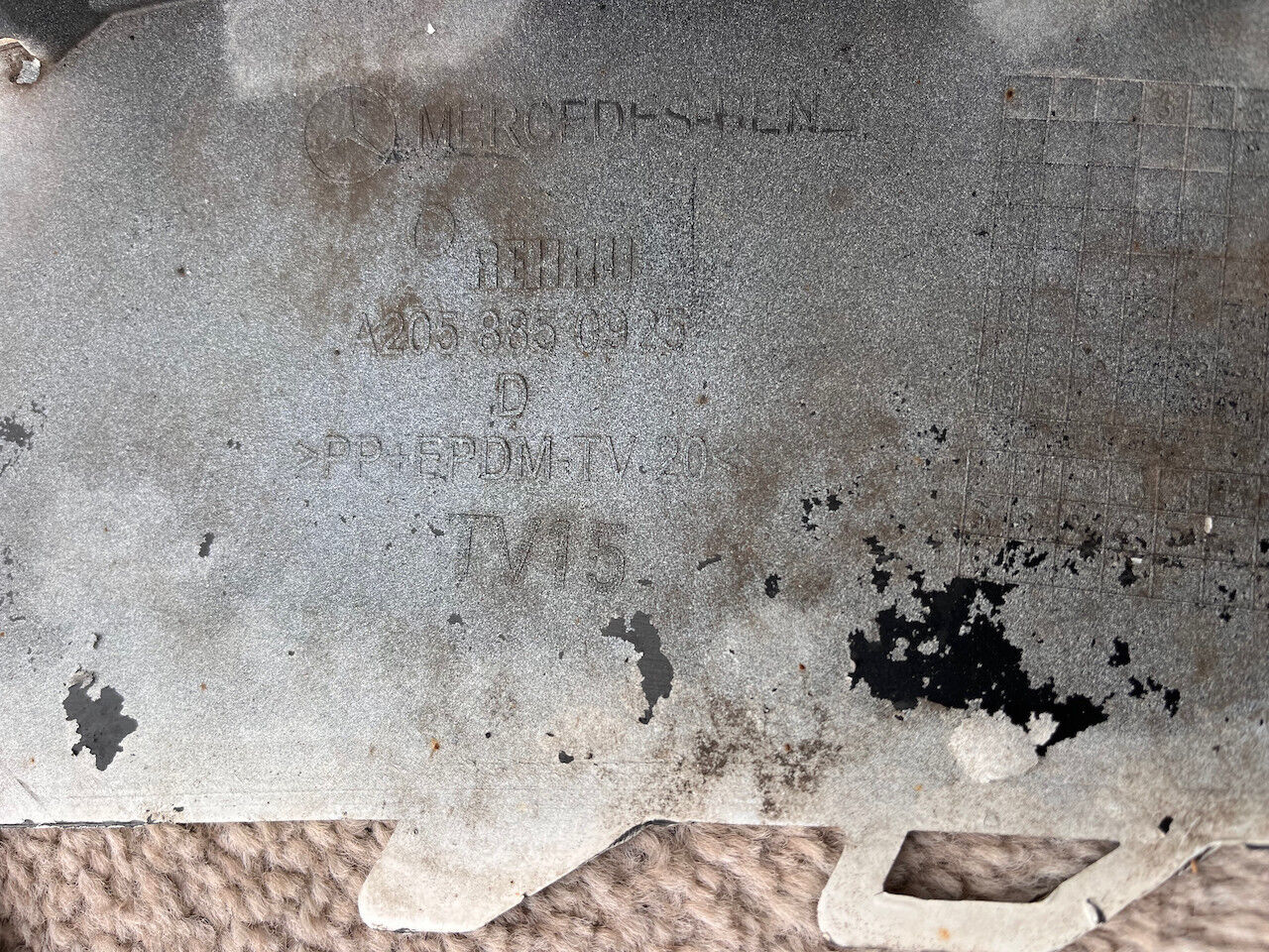 Mercedes C Class Amg Saloon Estate A205 2015-2018 Front Bumper Genuine [e175]