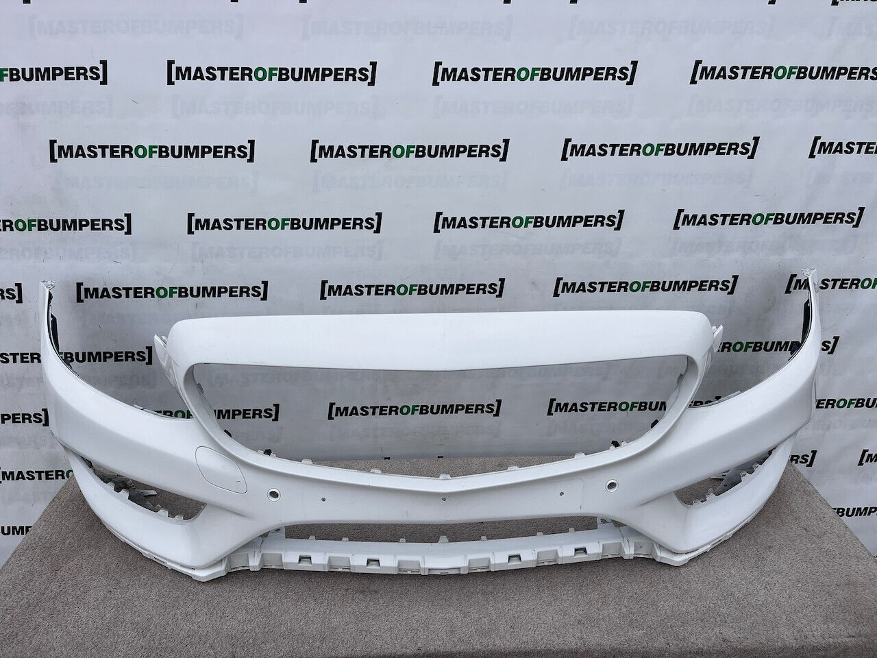 Mercedes C Class Amg Saloon Estate A205 2015-2018 Front Bumper Genuine [e175]
