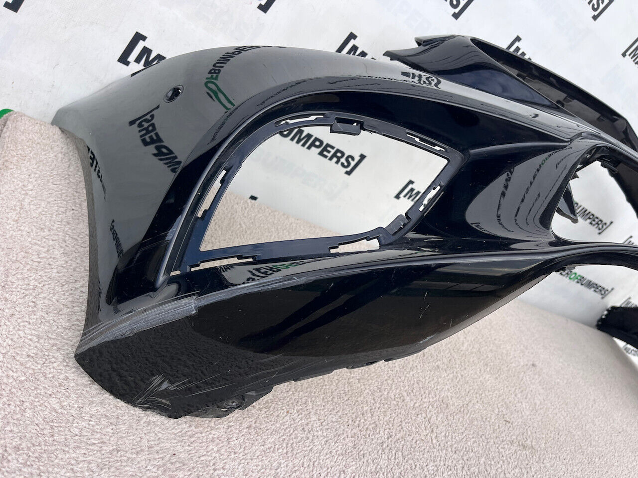 Mercedes C Class Se A205 Saloon Lift 2019-2022 Front Bumper 6 Pdc Genuine [e190]