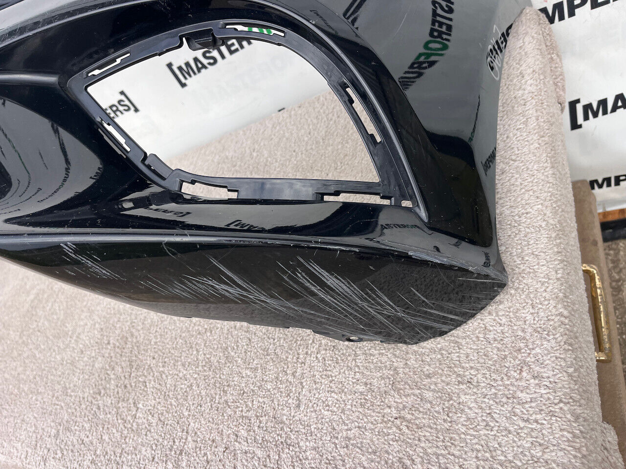 Mercedes C Class Se A205 Saloon Lift 2019-2022 Front Bumper 6 Pdc Genuine [e190]