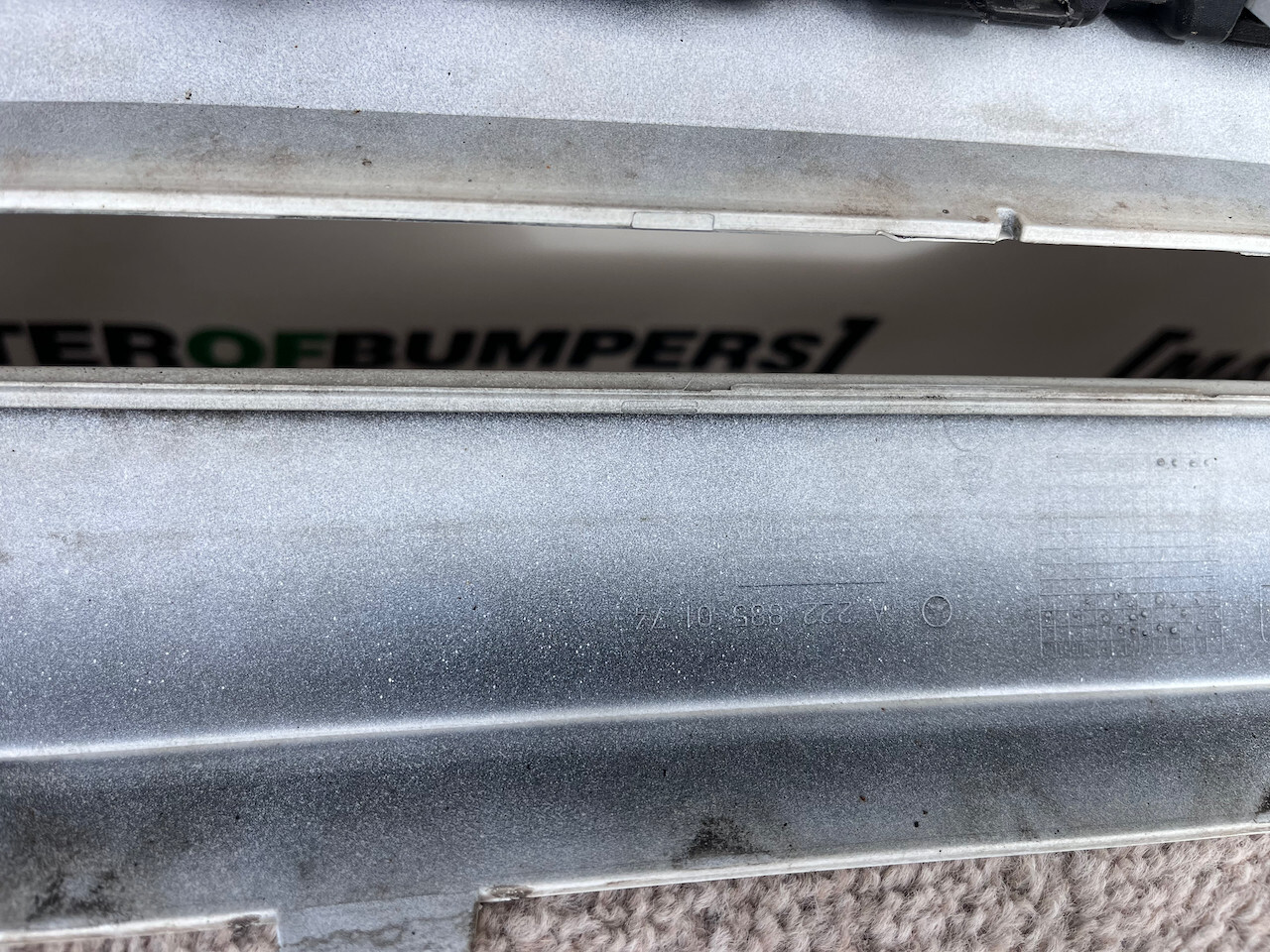 Mercedes S Class Amg Hybrid A222 Saloon 2015-2019 Rear Bumper Genuine [e208]