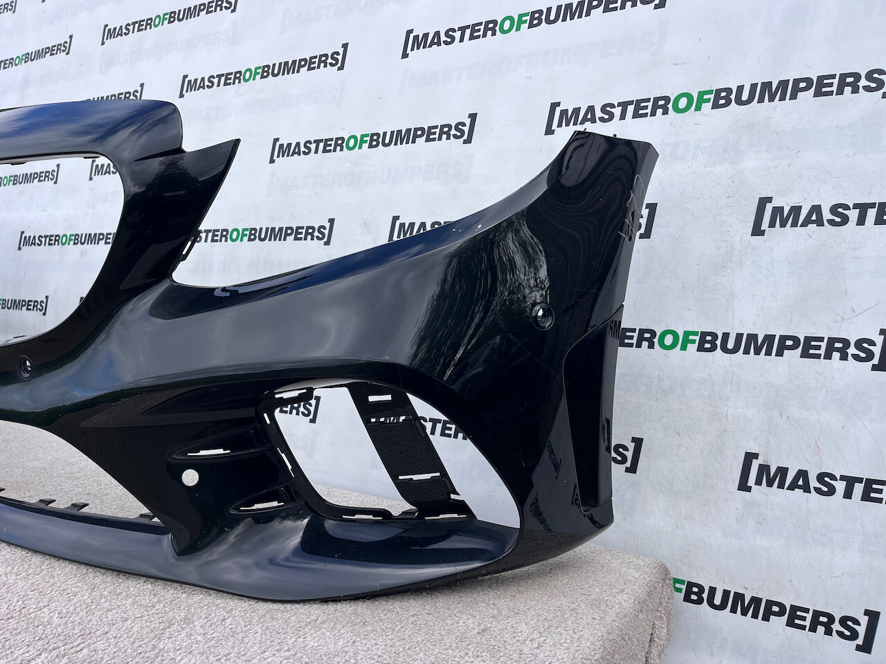 Mercedes C Class Amg Line A205 Lift 2019-2022 Front Bumper 6 Pdc Genuine [e214]