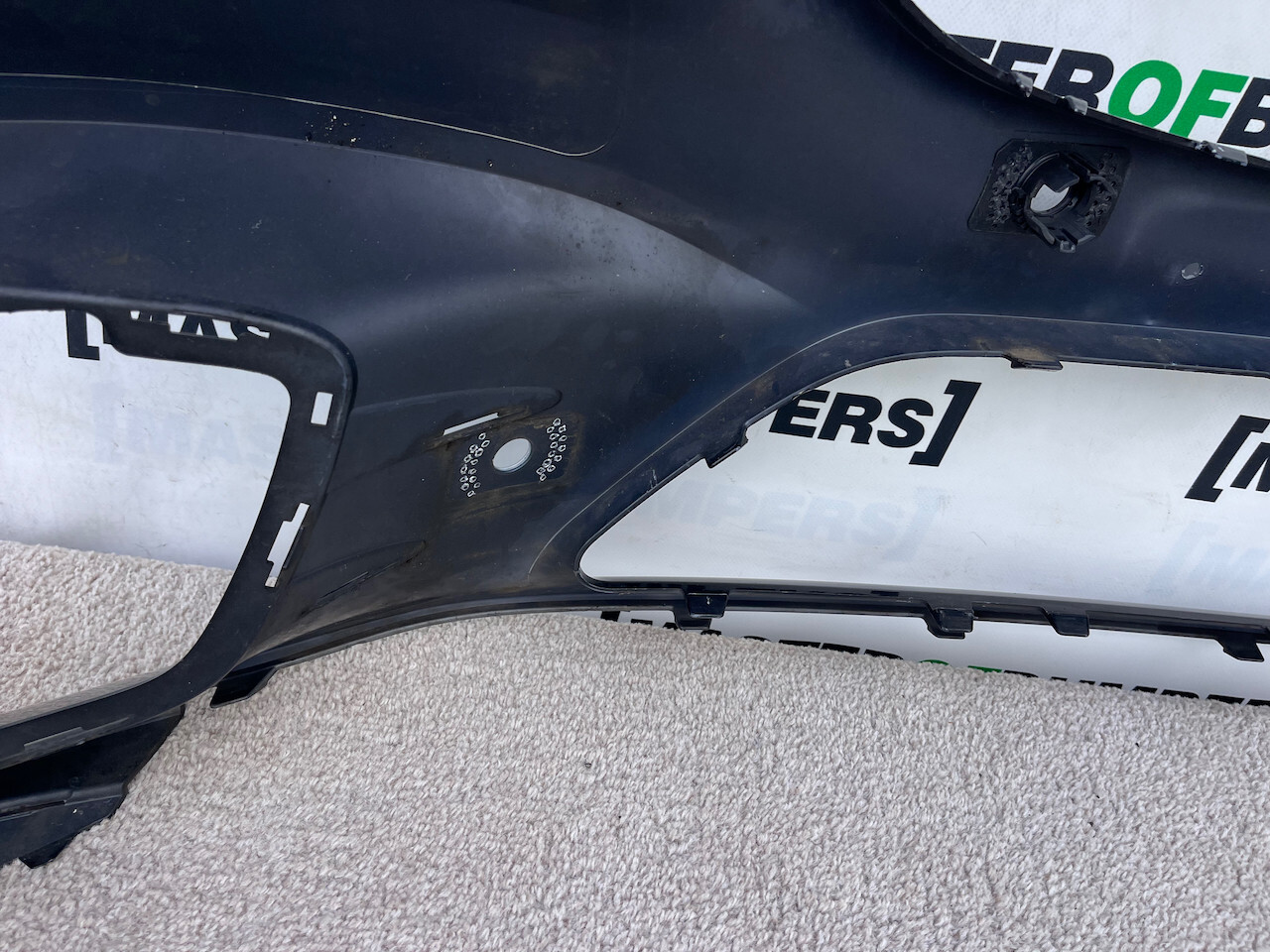 Mercedes C Class Amg Line A205 Lift 2019-2022 Front Bumper 6 Pdc Genuine [e214]