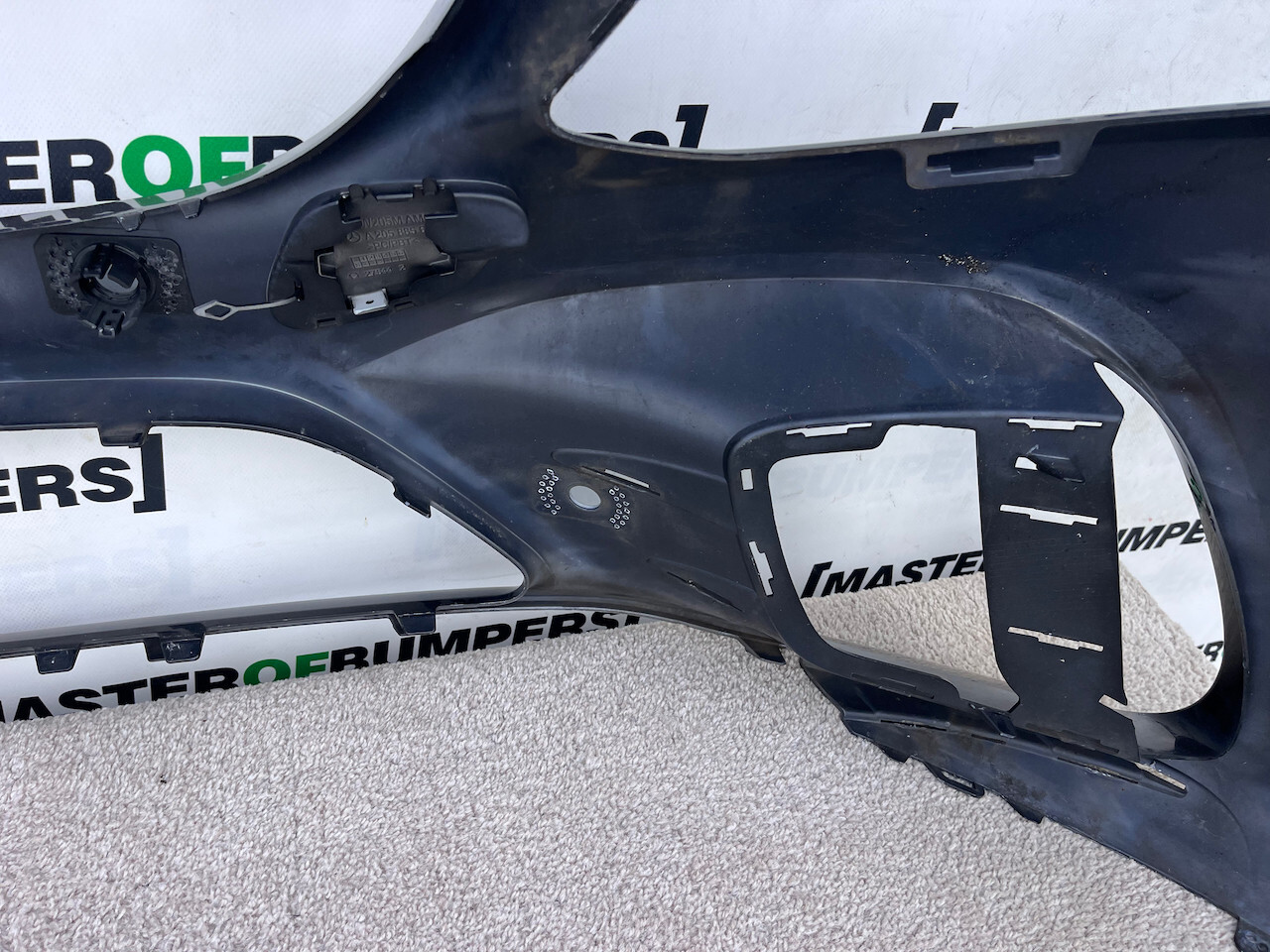 Mercedes C Class Amg Line A205 Lift 2019-2022 Front Bumper 6 Pdc Genuine [e214]