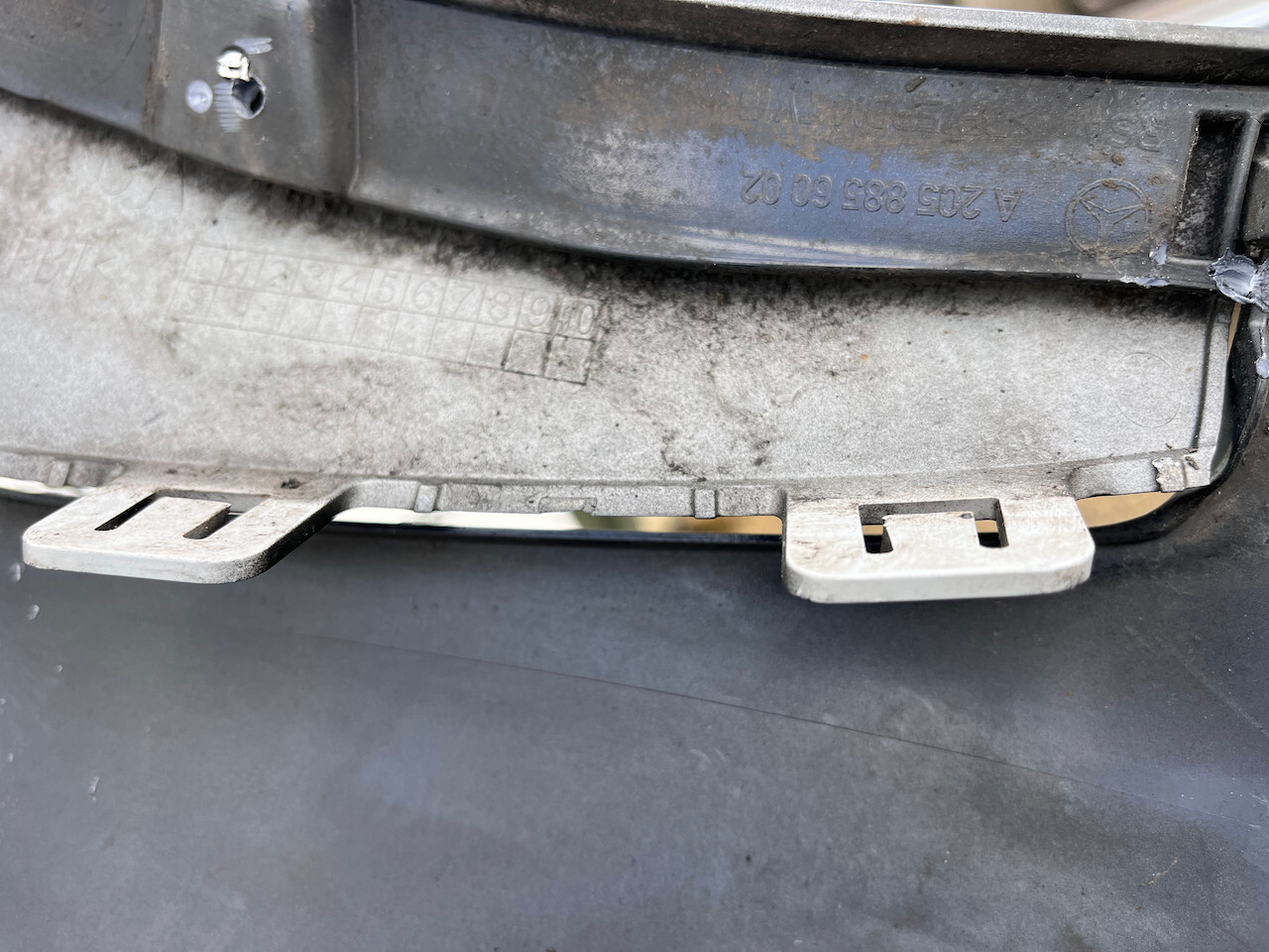 Mercedes C Class Amg Line A205 Lift 2019-2022 Front Bumper 6 Pdc Genuine [e214]