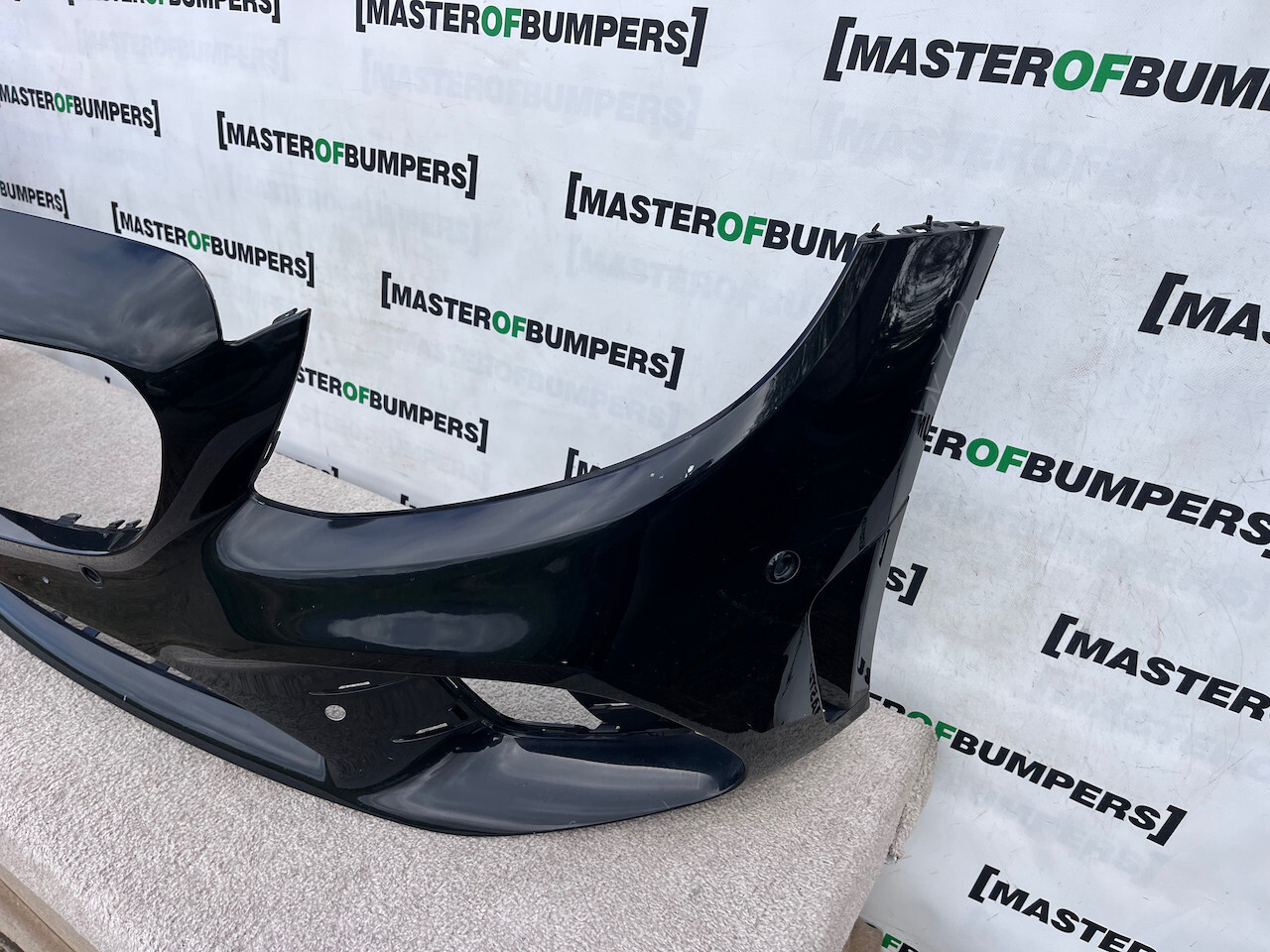 Mercedes C Class Amg Line A205 Lift 2019-2022 Front Bumper 6 Pdc Genuine [e214]