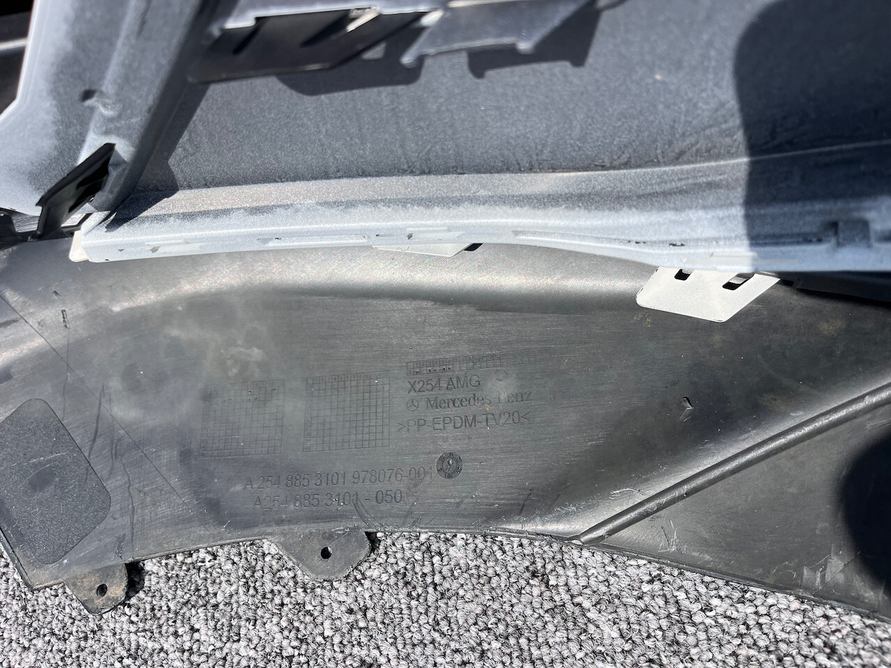 Mercedes Glc Amg Sport X254 A254 2024-on Front Bumper 4 Pdc Genuine [e241]