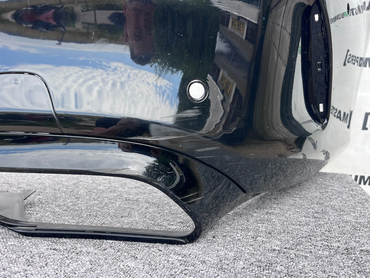 Mercedes C63 Amg Coupe Cabrio A205 2019-2023 Rear Bumper 6 Pdc Genuine [e244]