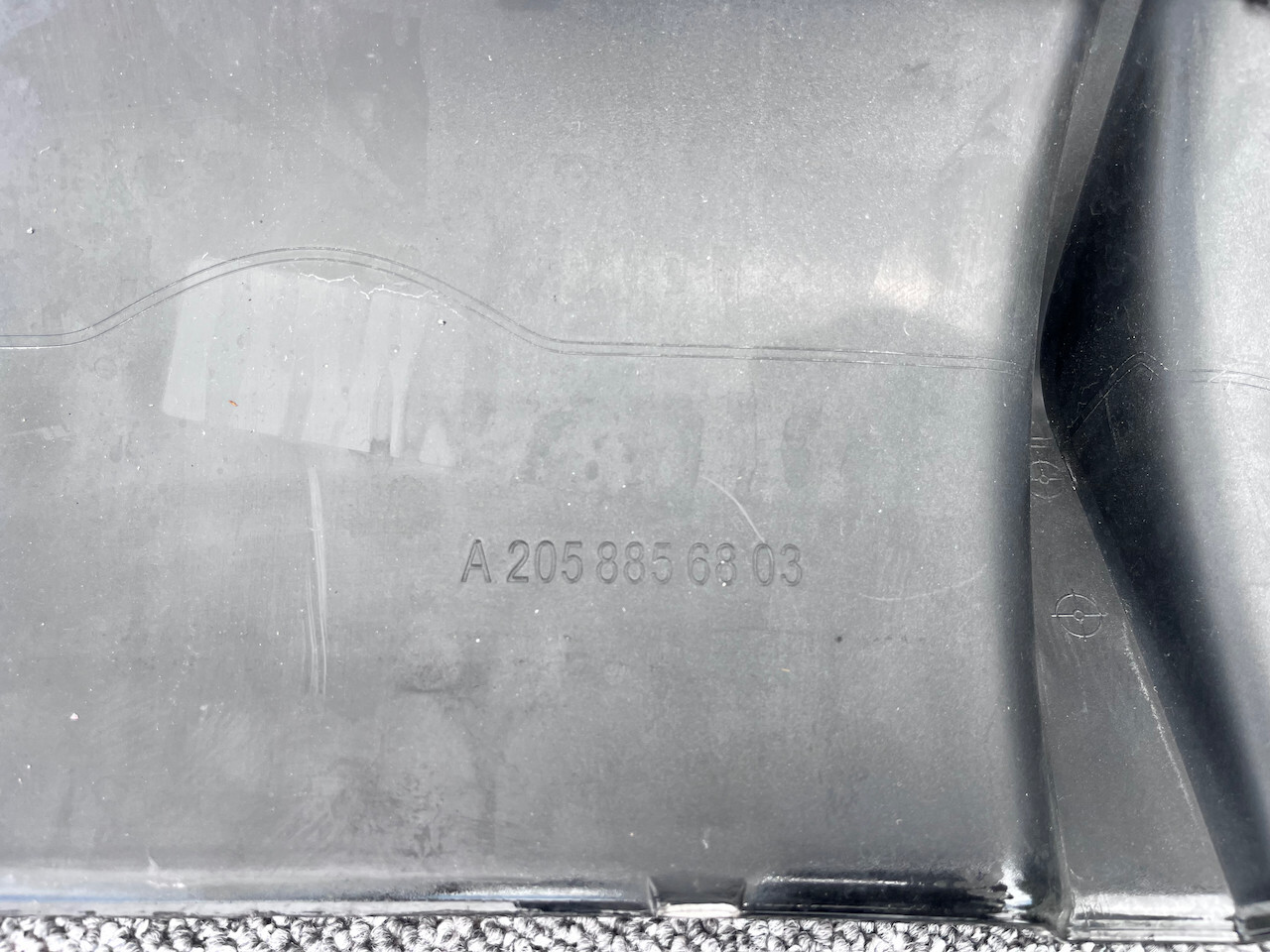 Mercedes C63 Amg Coupe Cabrio A205 2019-2023 Rear Bumper 6 Pdc Genuine [e244]