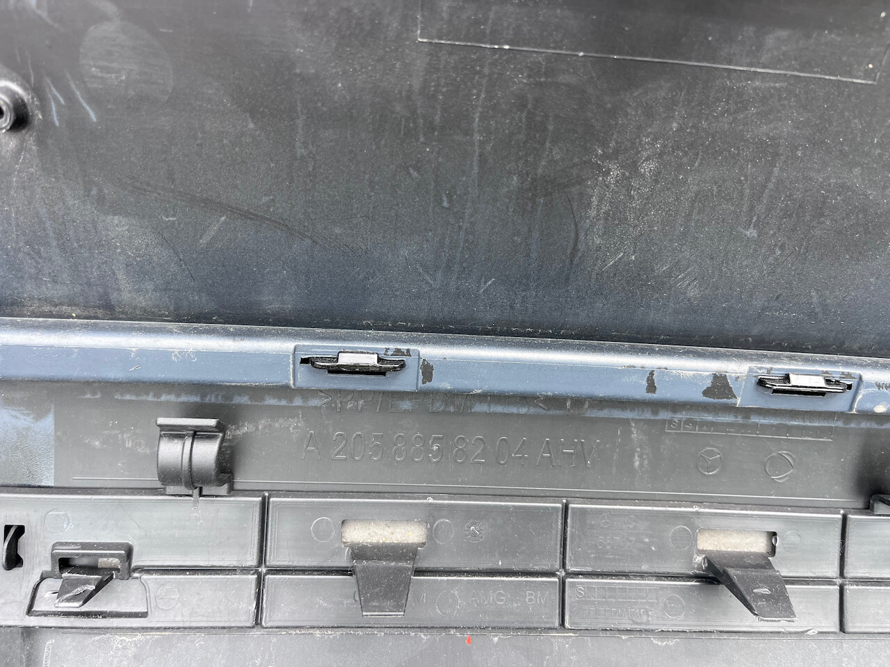 Mercedes C63 Amg Coupe Cabrio A205 2019-2023 Rear Bumper 6 Pdc Genuine [e244]