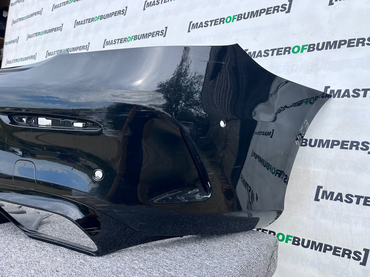 Mercedes C63 Amg Coupe Cabrio A205 2019-2023 Rear Bumper 6 Pdc Genuine [e244]