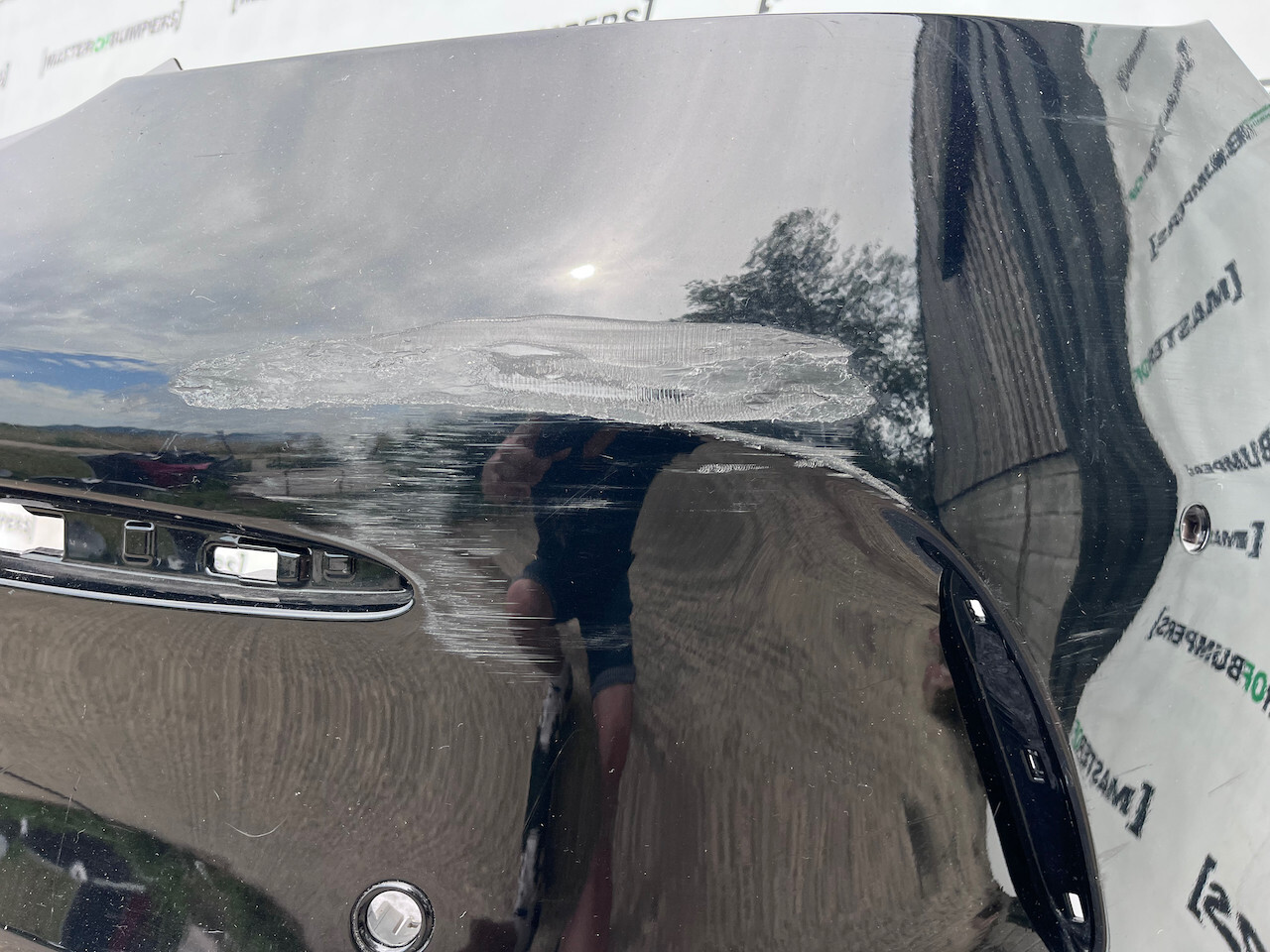 Mercedes C63 Amg Coupe Cabrio A205 2019-2023 Rear Bumper 6 Pdc Genuine [e244]