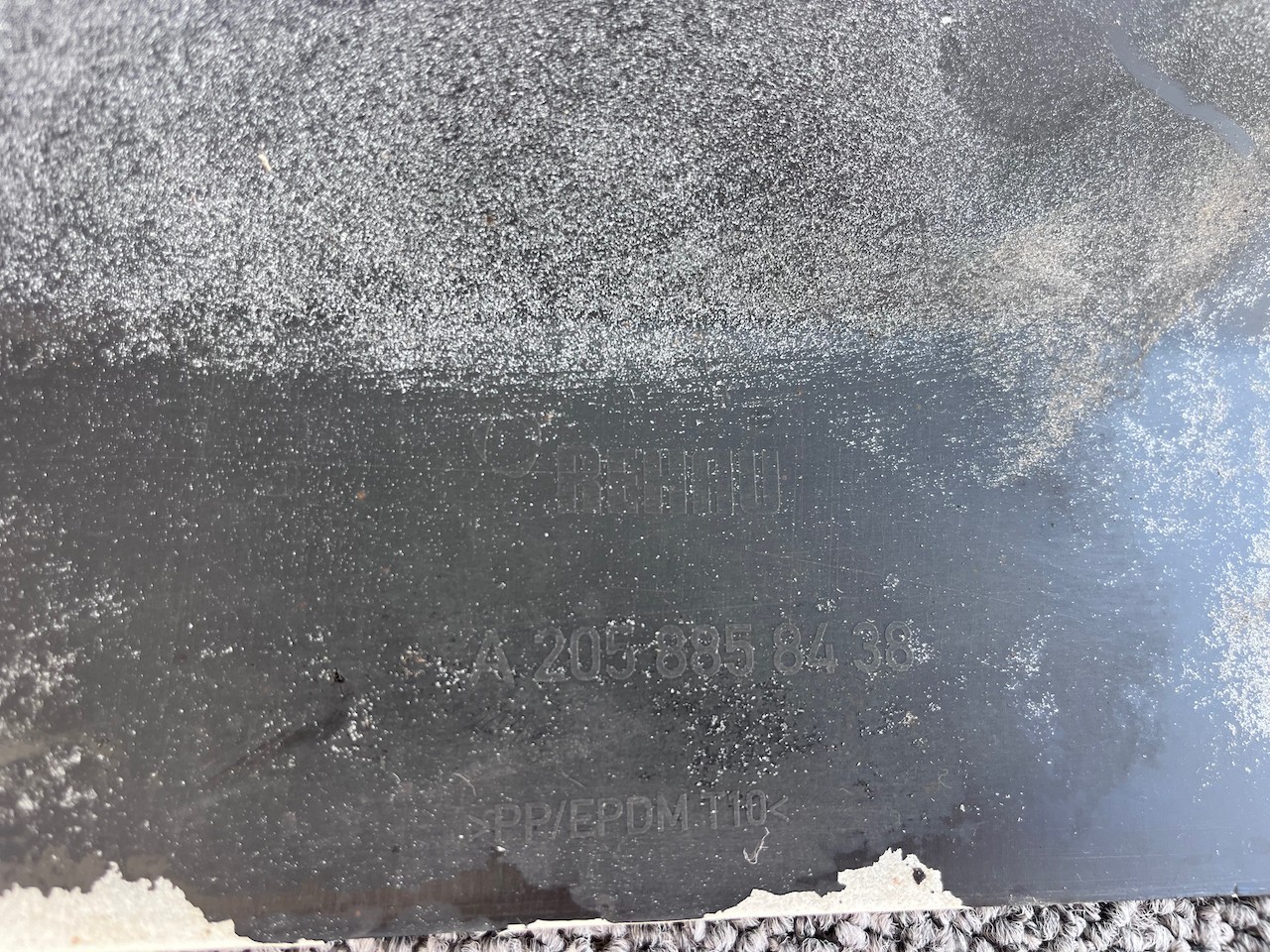 Mercedes C Class Amg A205 Coupe Cabrio 2016-2021 Rear Bumper 6pdc Genuine [e251]