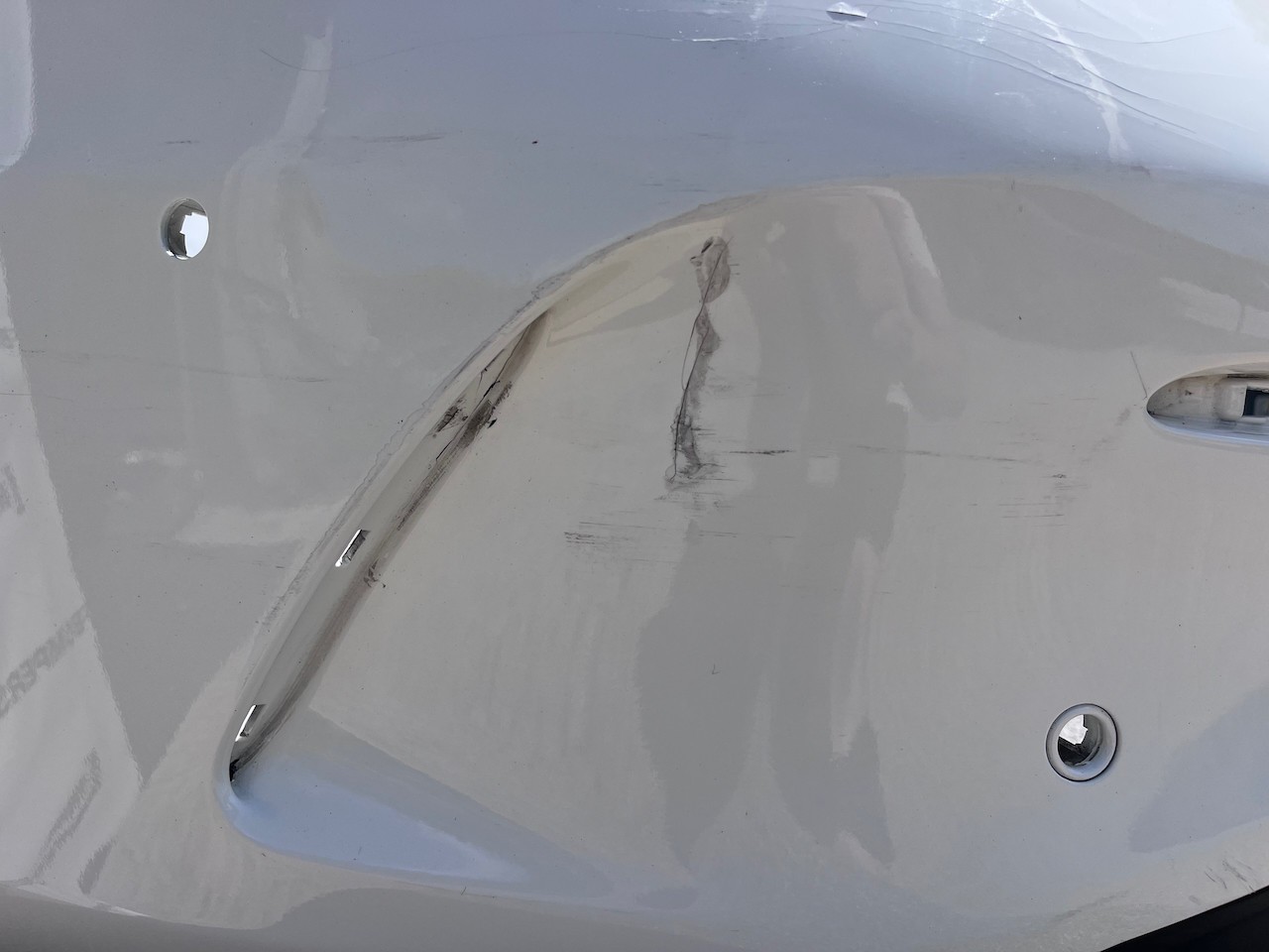 Mercedes C Class Amg A205 Coupe Cabrio 2016-2021 Rear Bumper 6pdc Genuine [e251]