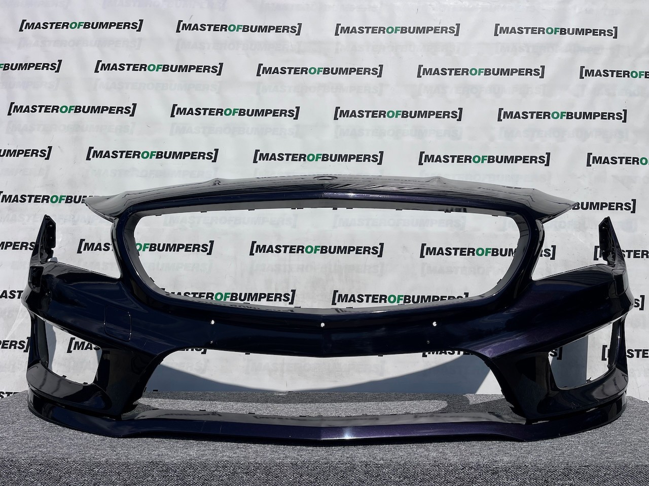 Mercedes Cla Amg A117 Mk1 2013-2015 Front Bumper 6 Pdc +jets Genuine [e252]