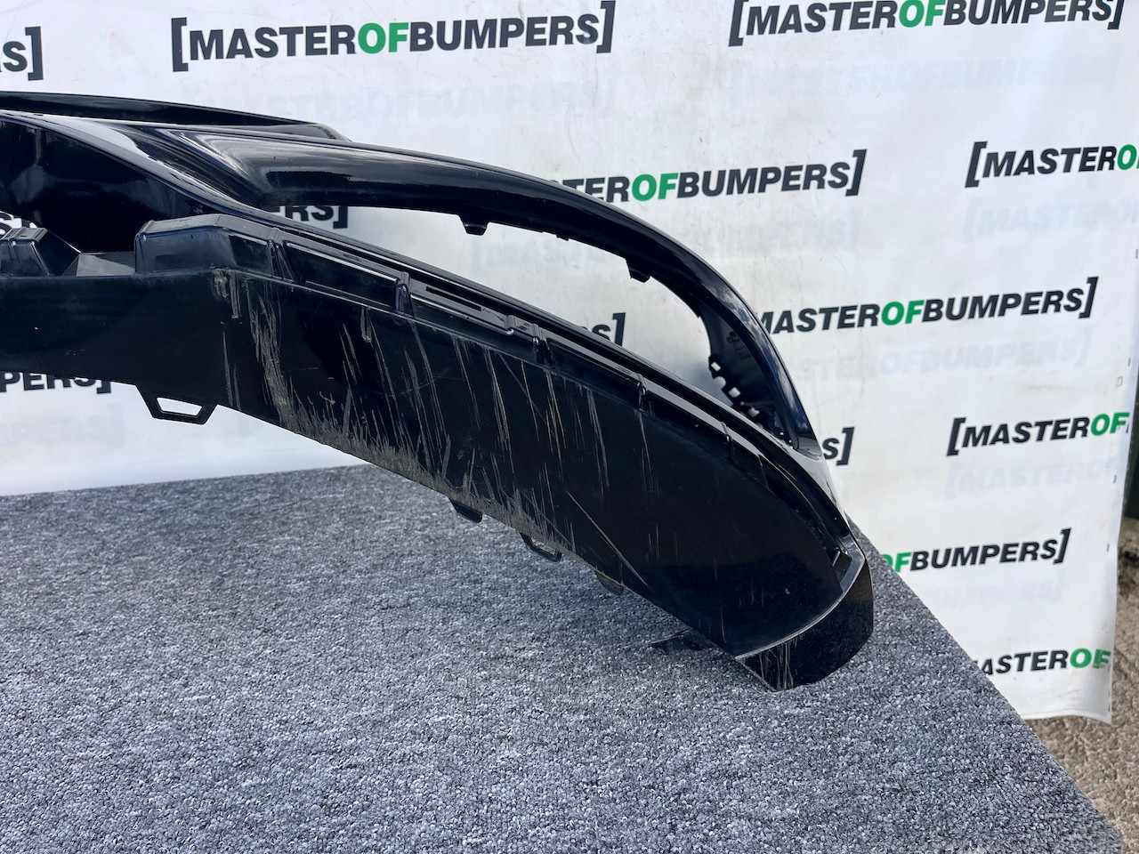 Mercedes C Class A205 Saloon Estate 2015-2018 Front Bumper 6 Pdc Genuine [e279]
