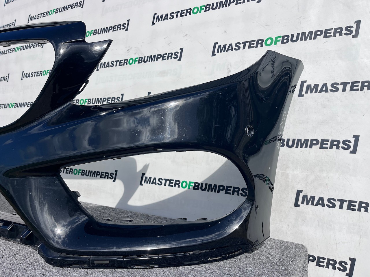 Mercedes C Class A205 Saloon Estate 2015-2018 Front Bumper 6 Pdc Genuine [e279]