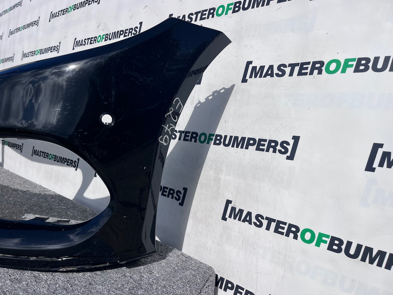 Mercedes C Class A205 Saloon Estate 2015-2018 Front Bumper 6 Pdc Genuine [e279]