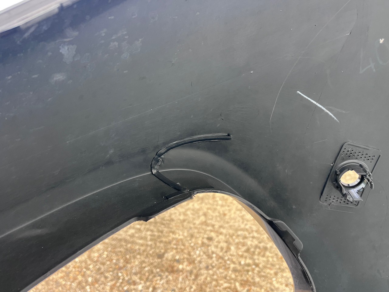 Mercedes Gle Amg Sport Premium A166 2015-2018 Front Bumper 6 Pdc Genuine [e286]