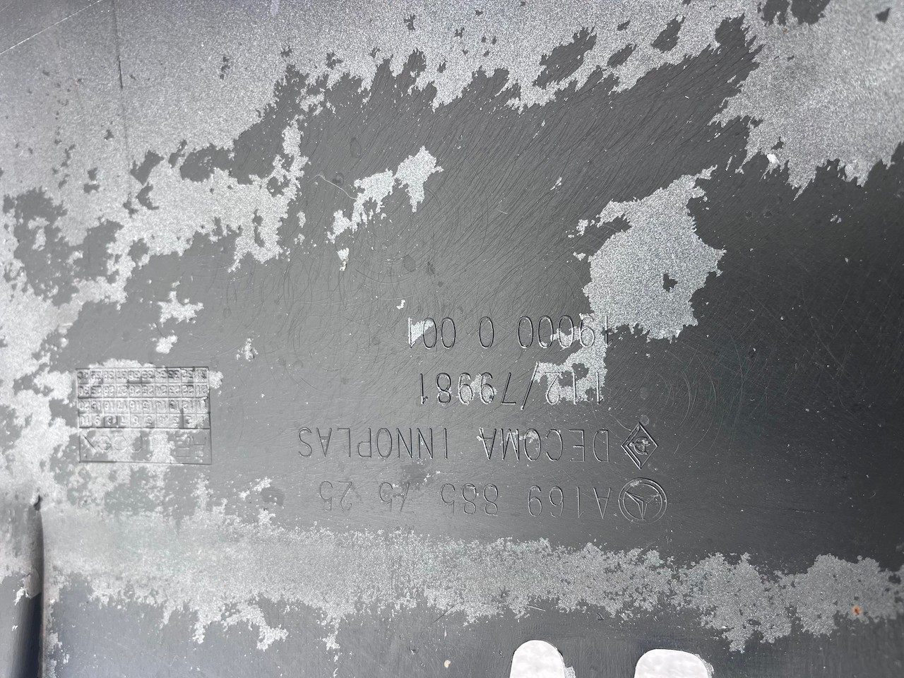 Mercedes A Class Elegance A169 Lift 2009-2012 Front Bumper + Gril Genuine [e291]