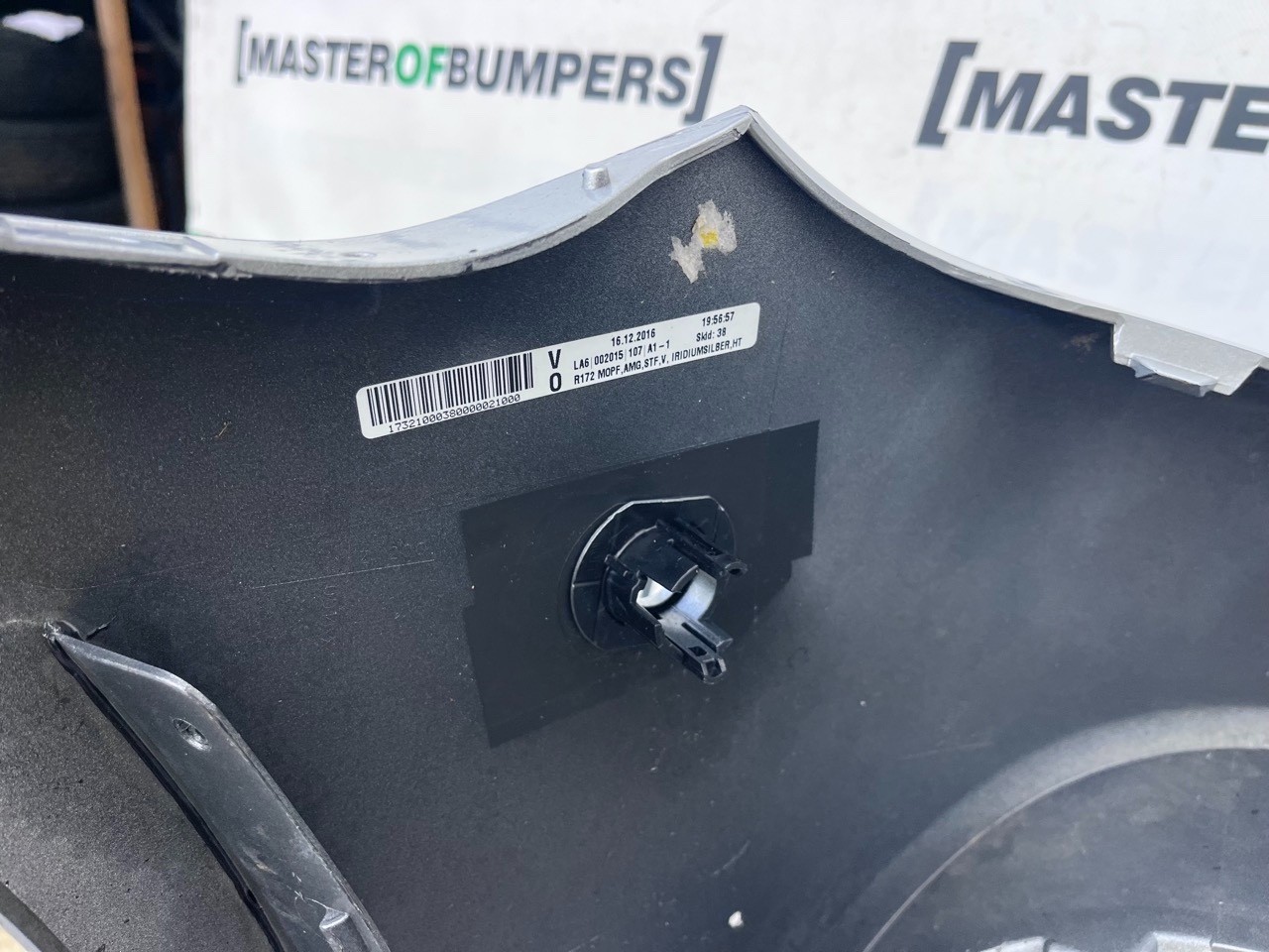 Mercedes Slk Class Slc Amg W172 Lift 2016-2020 Front Bumper 6 Pdc Genuine [e319]