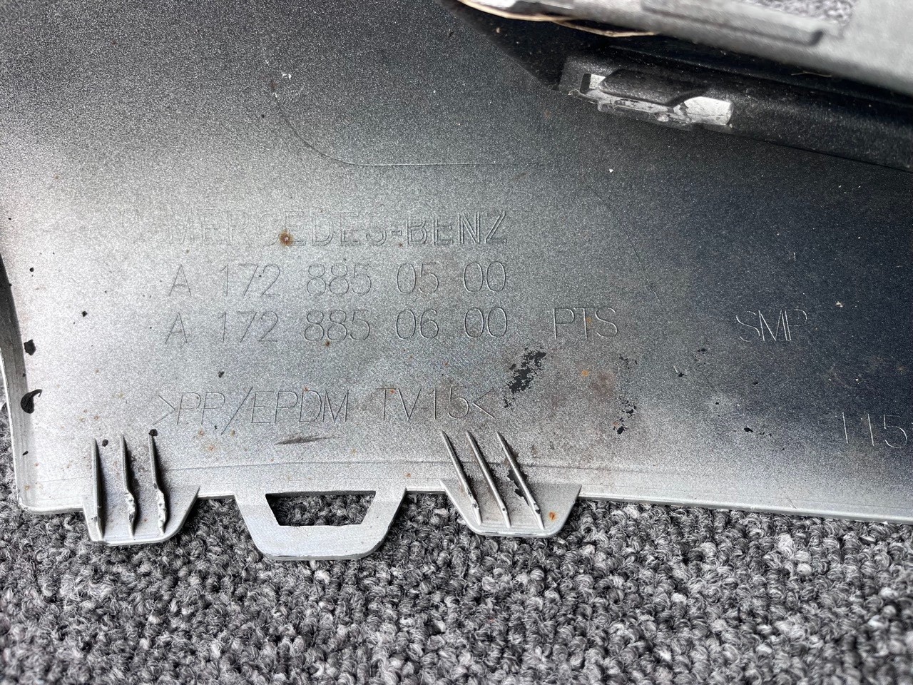 Mercedes Slk Class Slc Amg W172 Lift 2016-2020 Front Bumper 6 Pdc Genuine [e319]