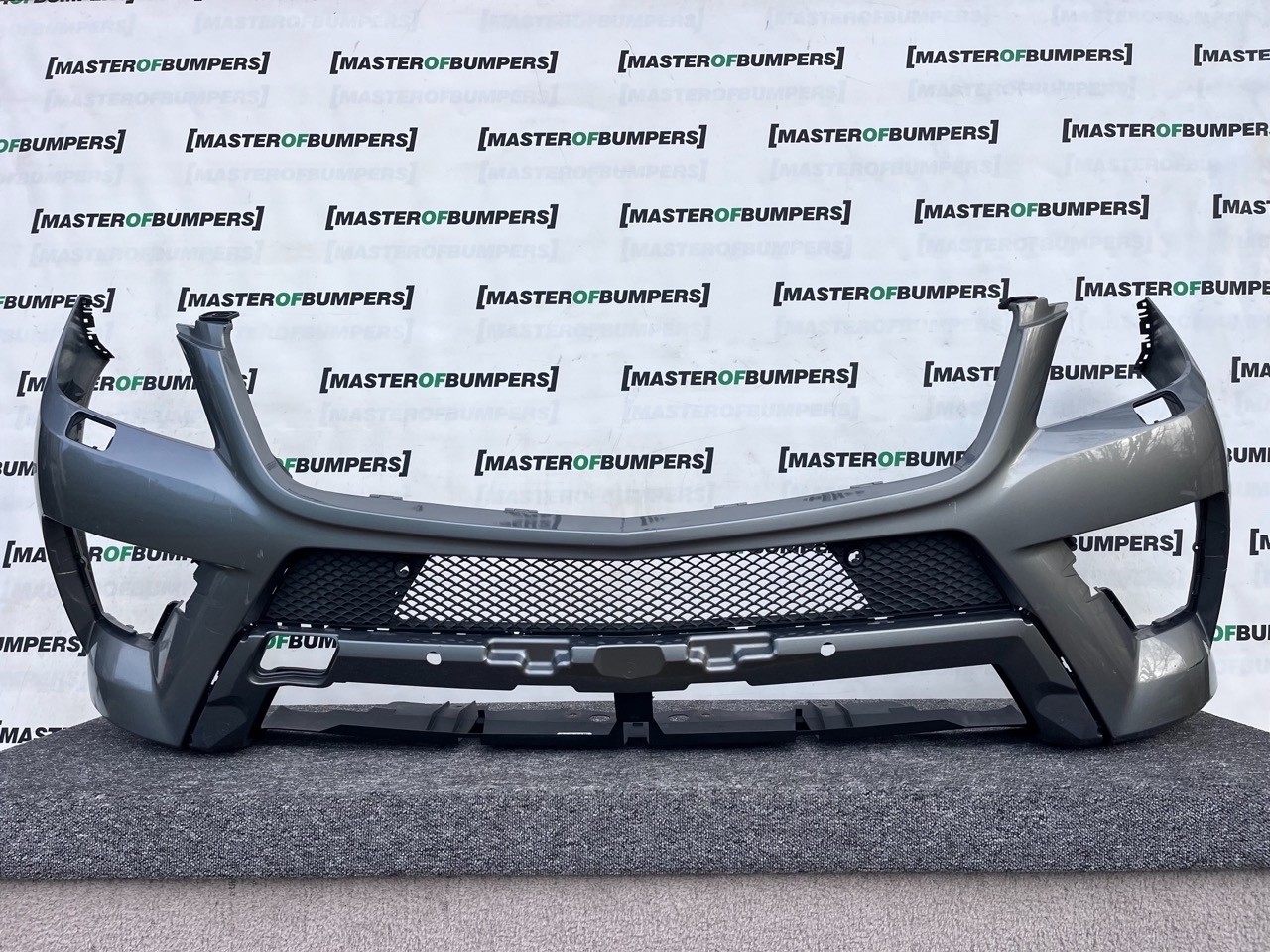 Mercedes Ml A166 Amg Line 2012-2016 Front Bumper 6 Pdc + Jets Genuine [e323]