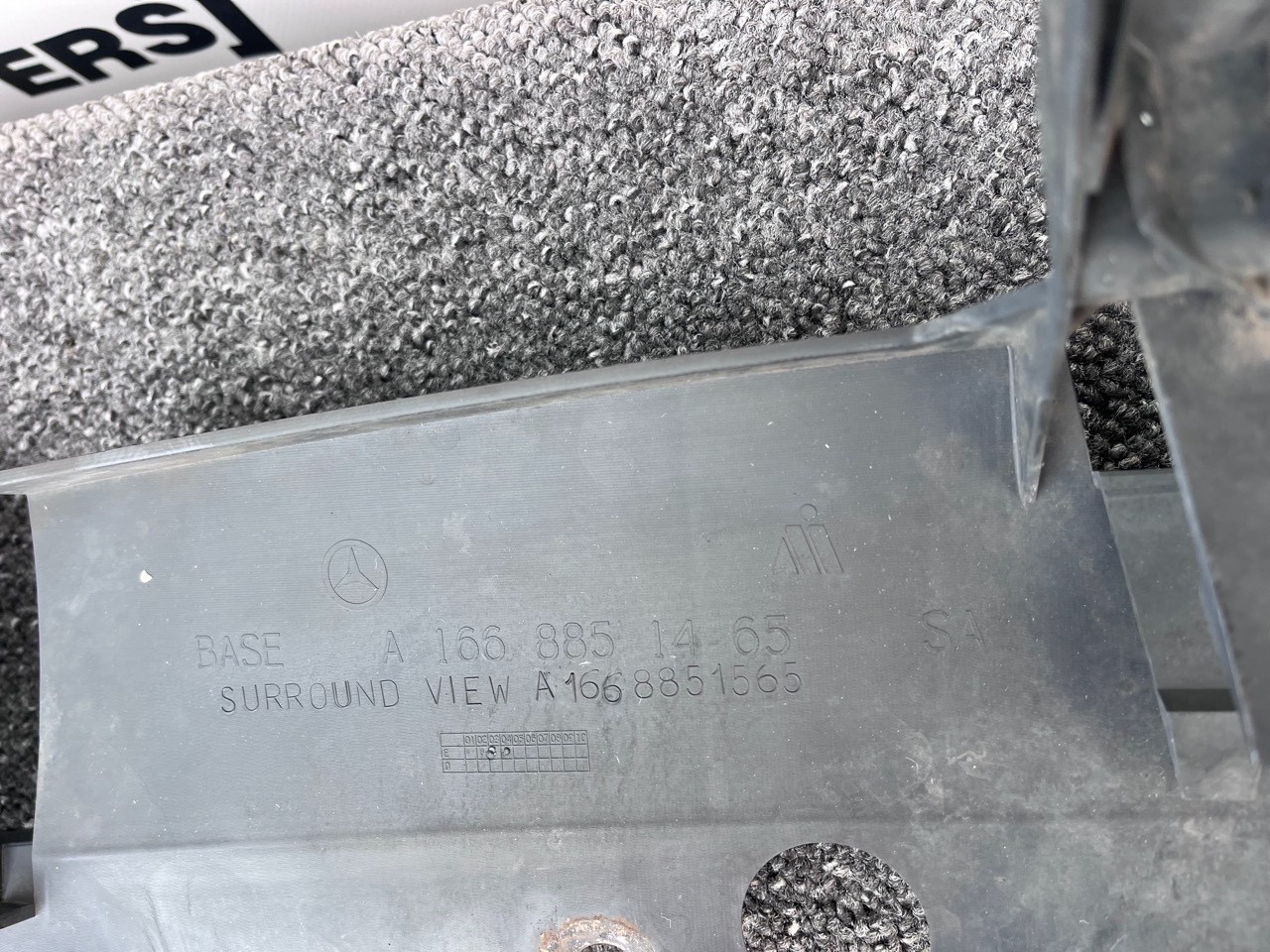 Mercedes Ml A166 Amg Line 2012-2016 Front Bumper 6 Pdc + Jets Genuine [e323]