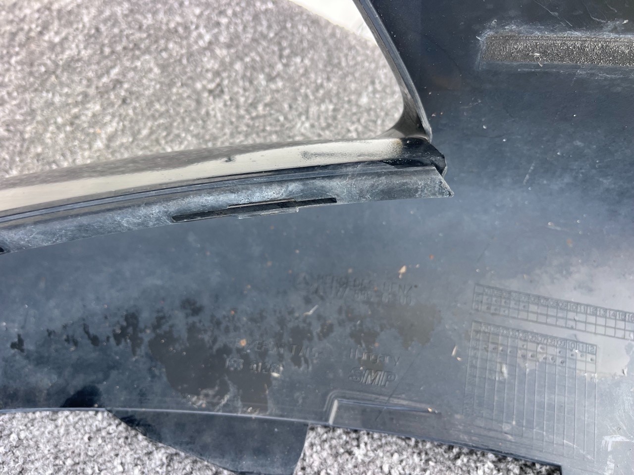 Mercedes A Class Amg A177 Hatchback 2019-2022 Front Bumper 6 Pdc Genuine [e327]