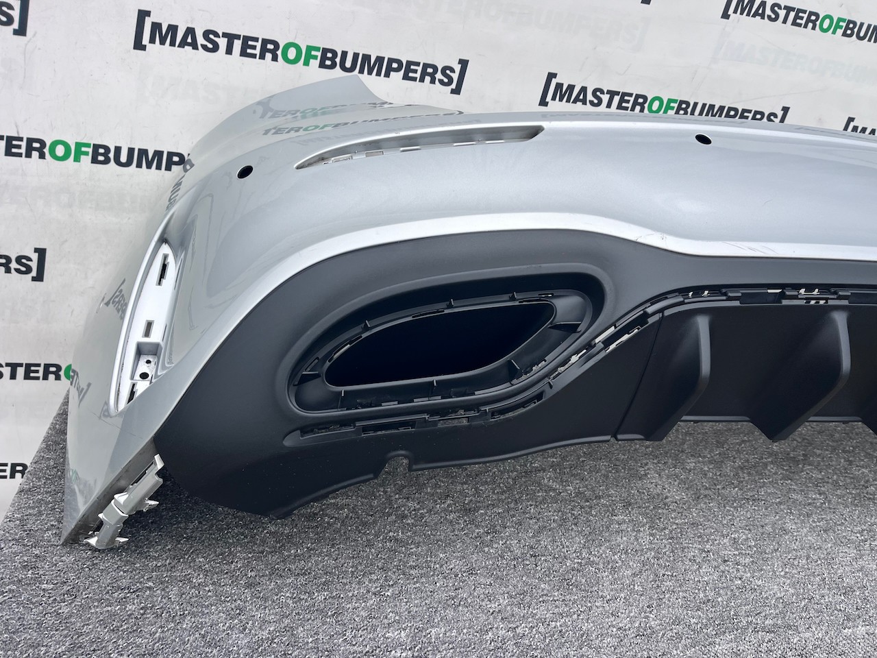 Mercedes A Class Amg A177 Hatchback 2019-2023 Rear Bumper 6 Pdc Genuine [e345]