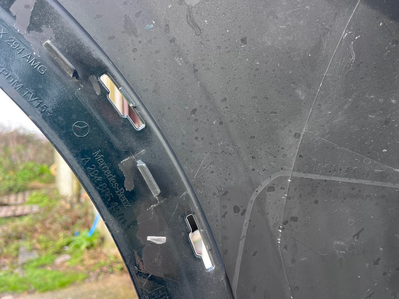 Mercedes Eqe Amg Suv A294 X294 2022-2026 Front Bumper 6 Pdc Genuine [e351]