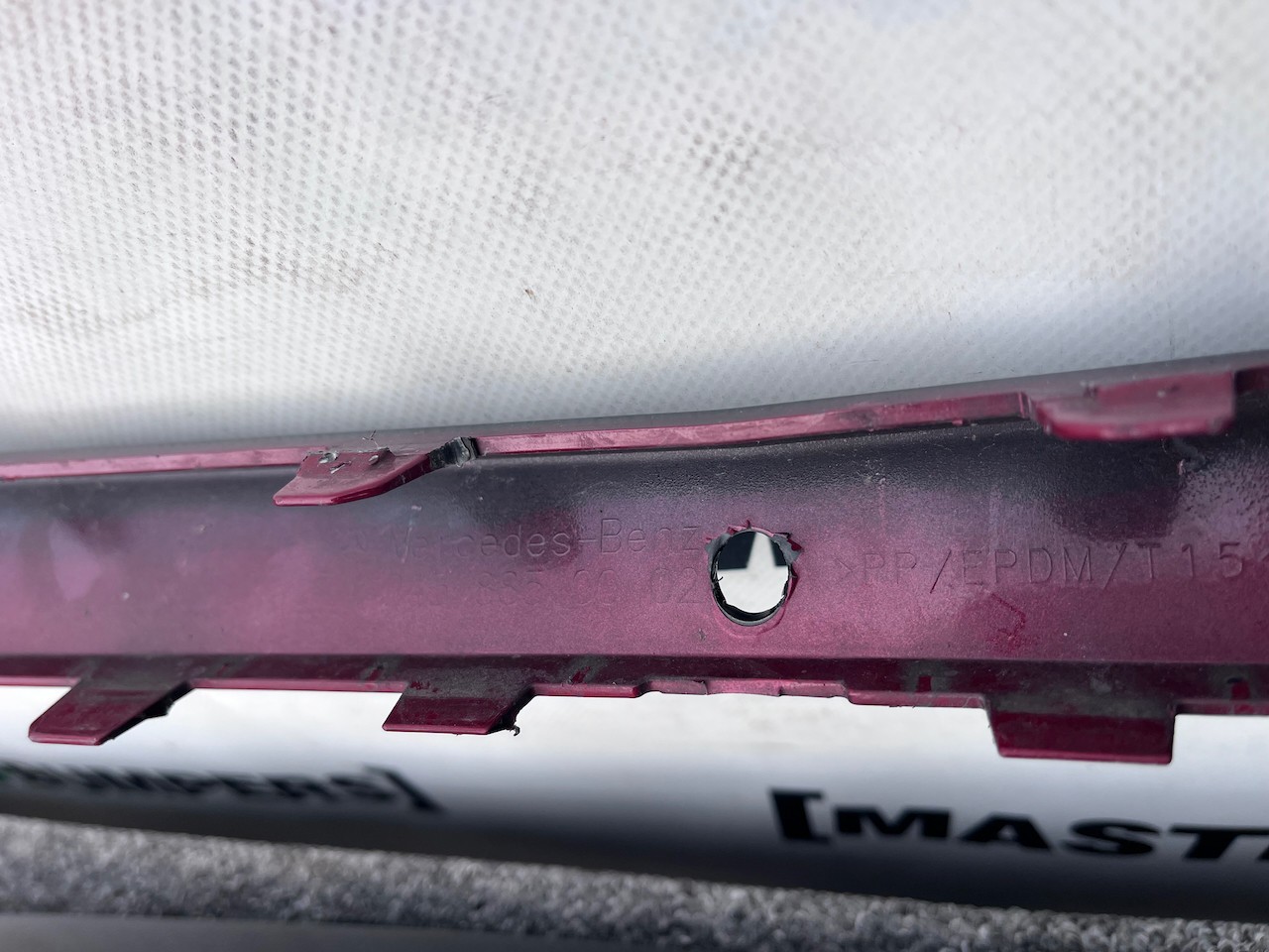 Mercedes Eqb Amg Sport A243 Electric Suv 2023-on Front Bumper Genuine [e352]