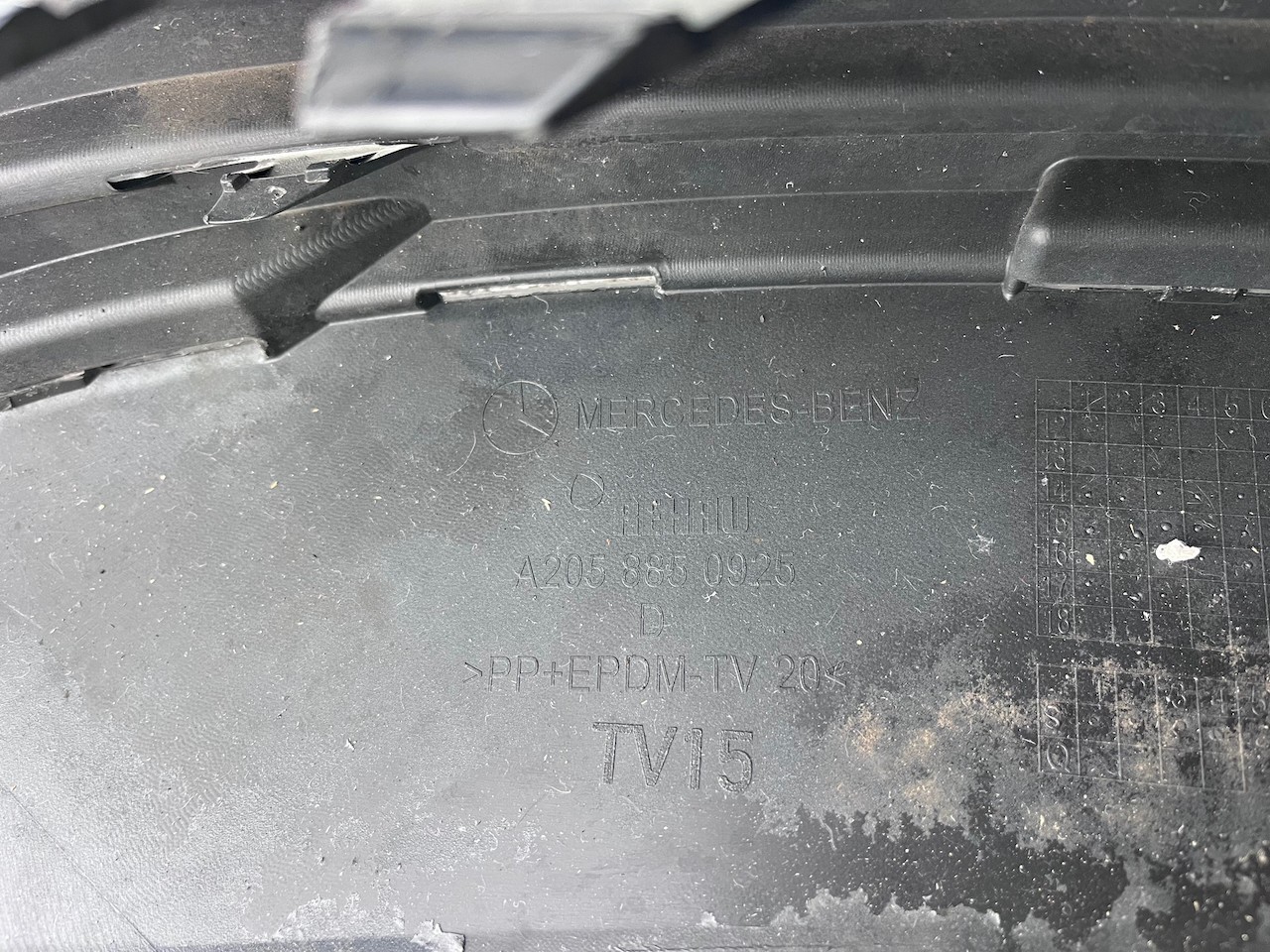 Mercedes C Class Amg Saloon Estate A205 2015-2018 Front Bumper Genuine [e900]