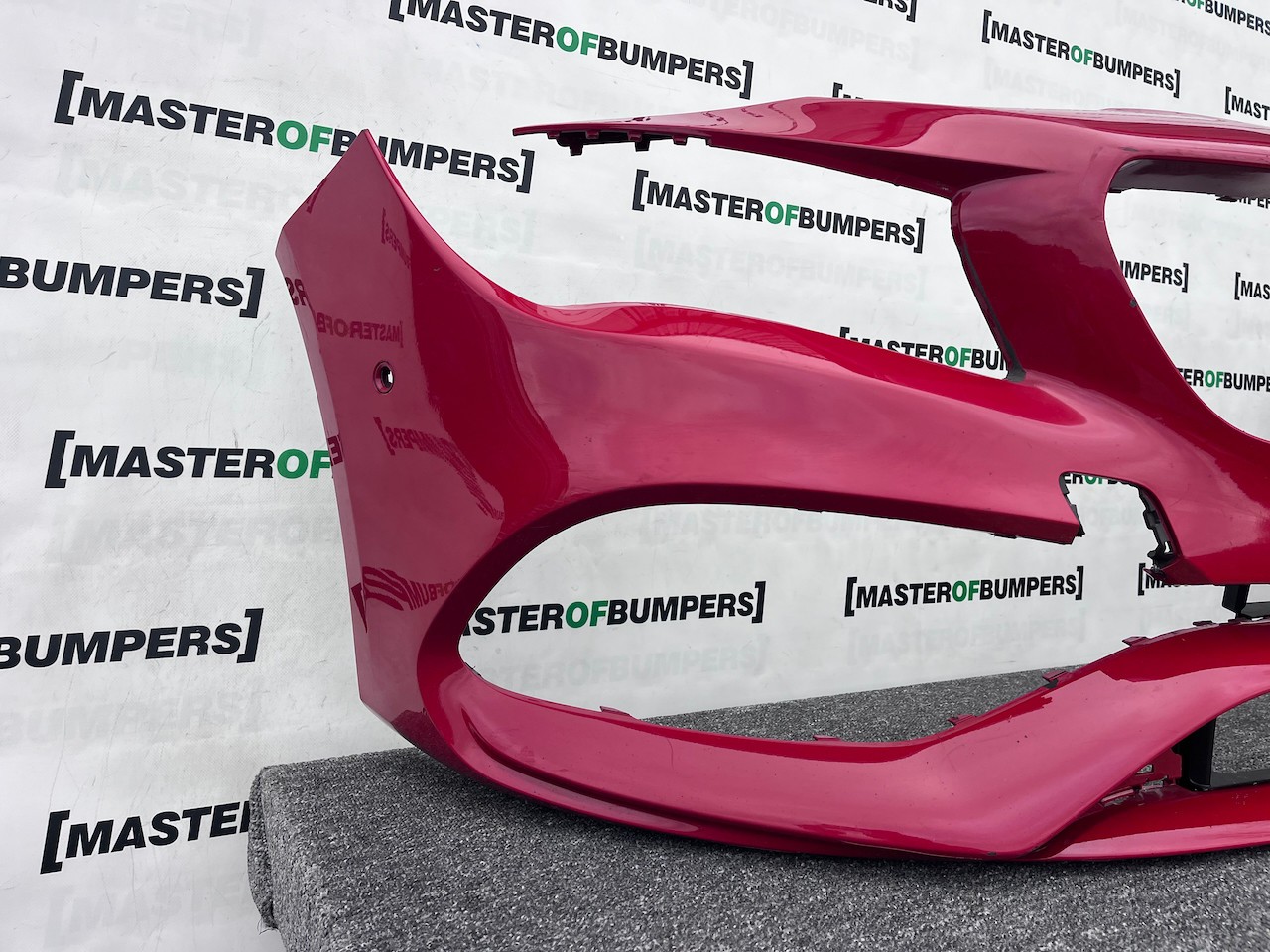 Mercedes Cla Class Amg Sport A117 2016-2019 Front Bumper 6 Pdc Genuine [e754]