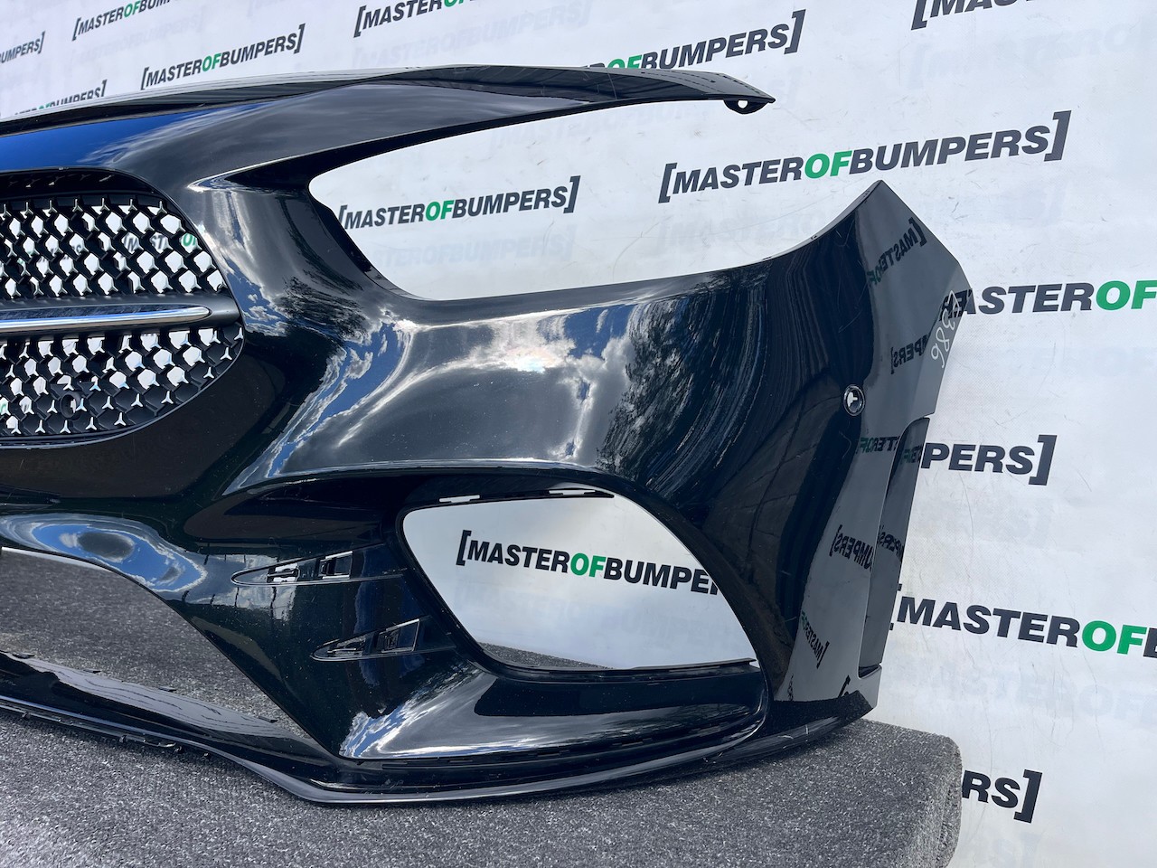 Mercedes B Class Amg Lin A247 Mpv Mk2 2018-2025 Fron Bumper 6 Pdc Genuine [e386]