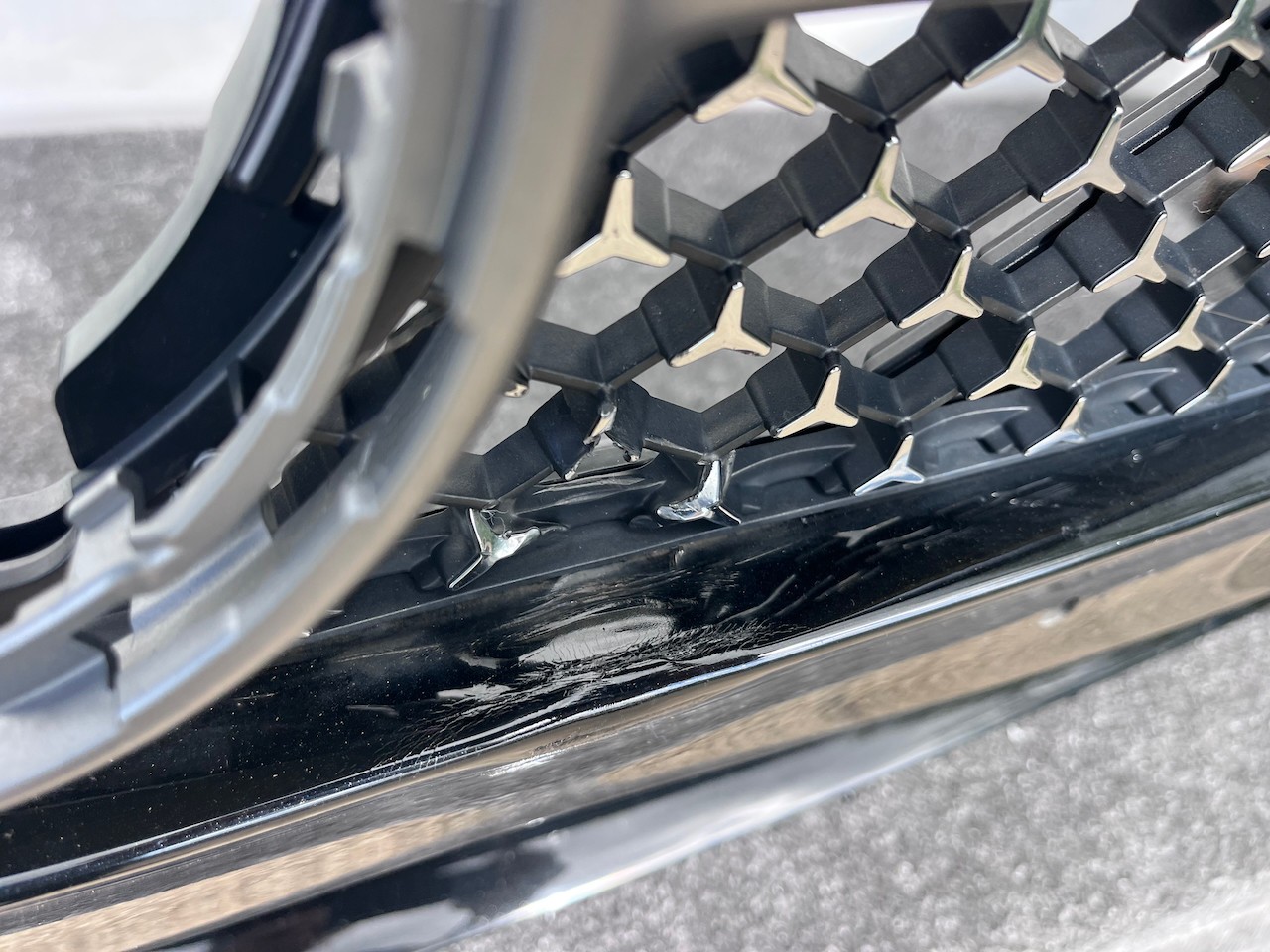 Mercedes B Class Amg Lin A247 Mpv Mk2 2018-2025 Fron Bumper 6 Pdc Genuine [e386]