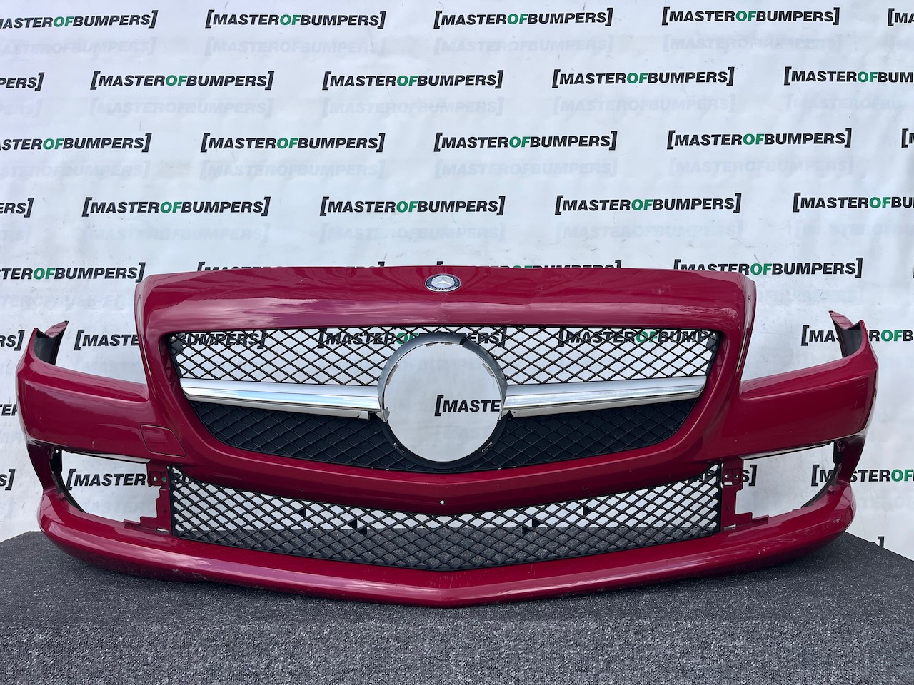 Mercedes Slk Se A172 Mk3 Cabrio 2012-2015 Front Bumper No Pdc Genuine [e425]