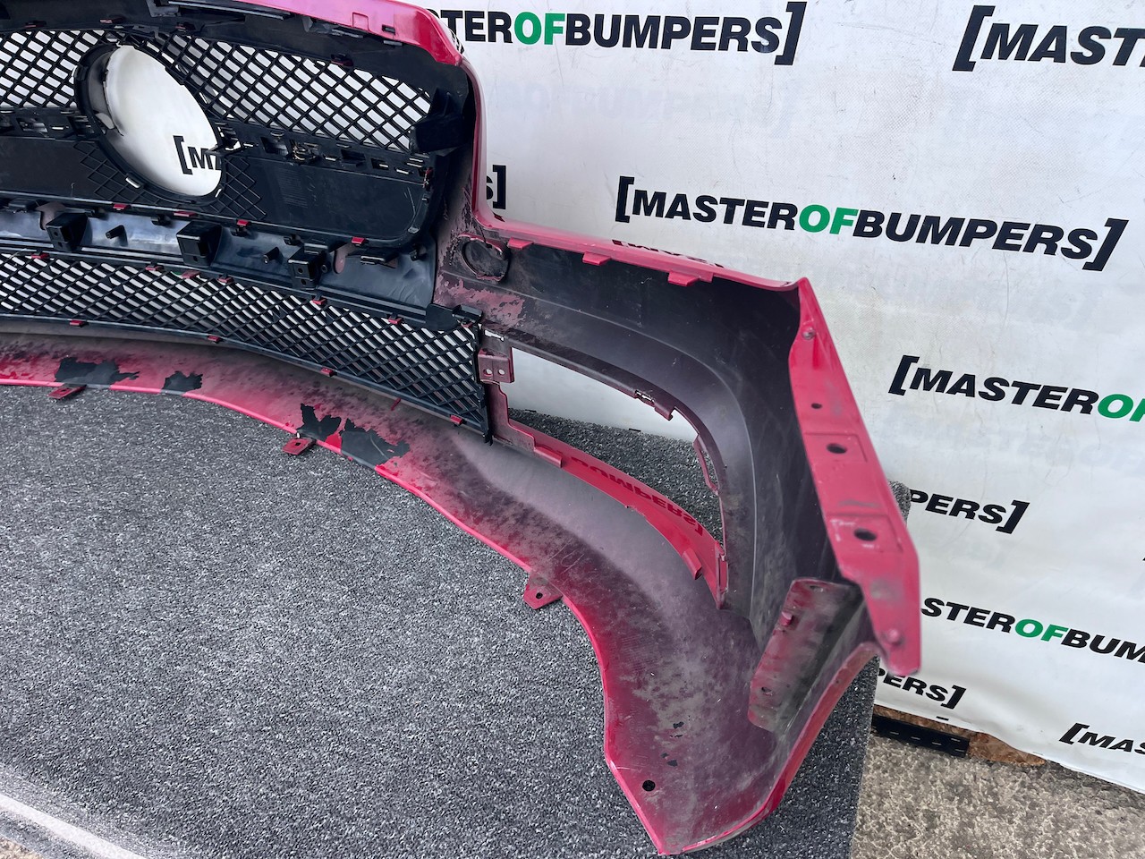 Mercedes Slk Se A172 Mk3 Cabrio 2012-2015 Front Bumper No Pdc Genuine [e425]