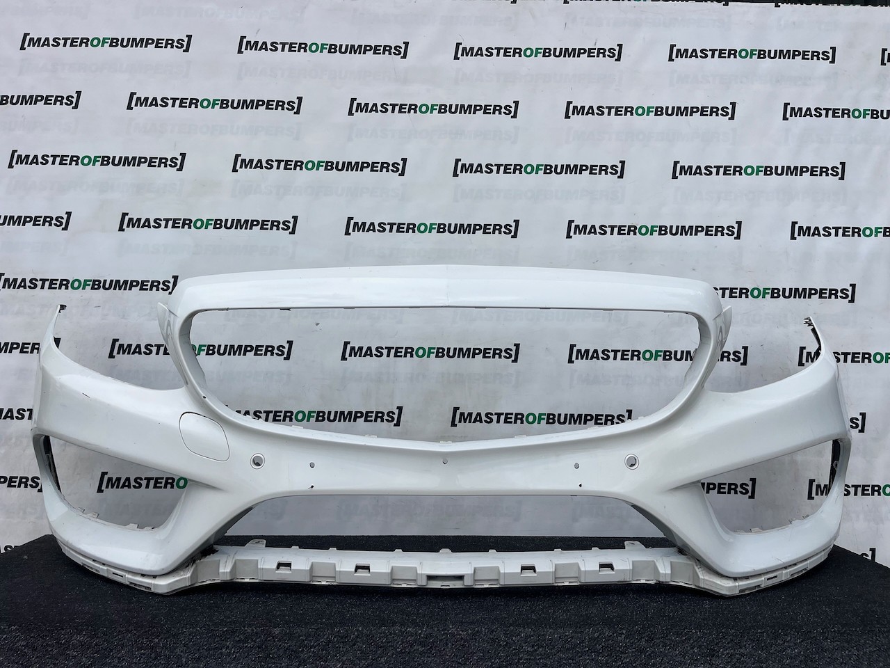 Mercedes C Class Amg Sport A205 2015-2018 Front Bumper 6 Pdc Genuine [e431]