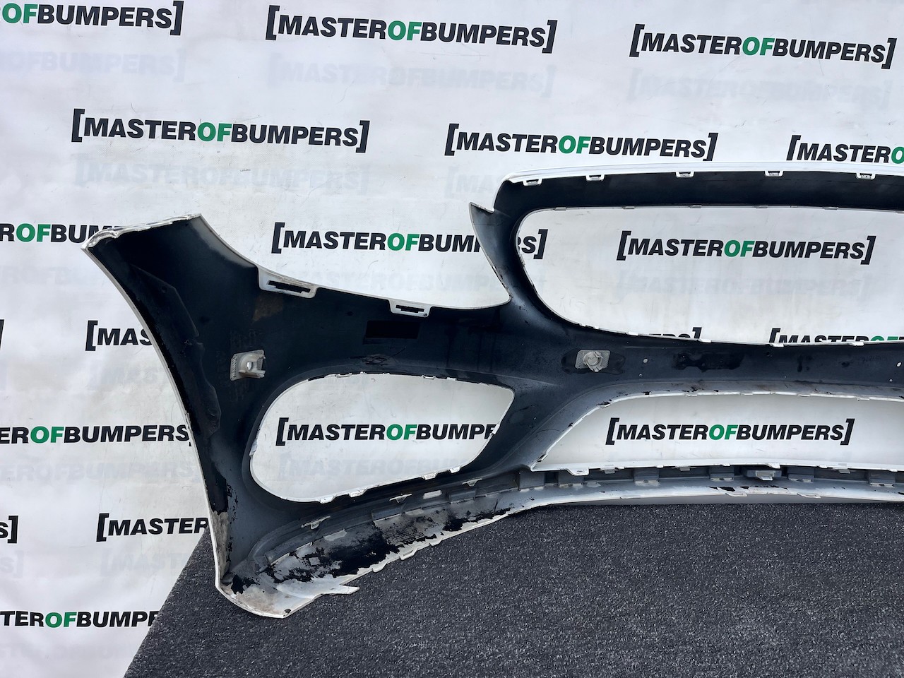Mercedes C Class Amg Sport A205 2015-2018 Front Bumper 6 Pdc Genuine [e431]